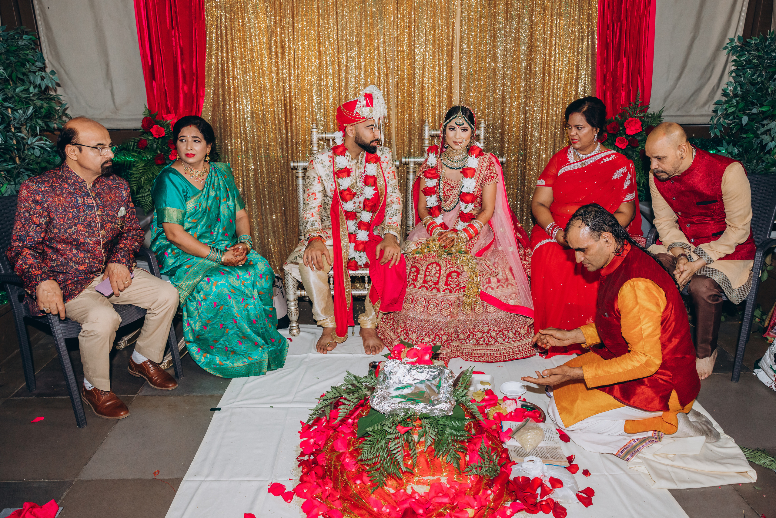NIKITA & ROHAN HINDU. Pittsburgh wedding and family photographer