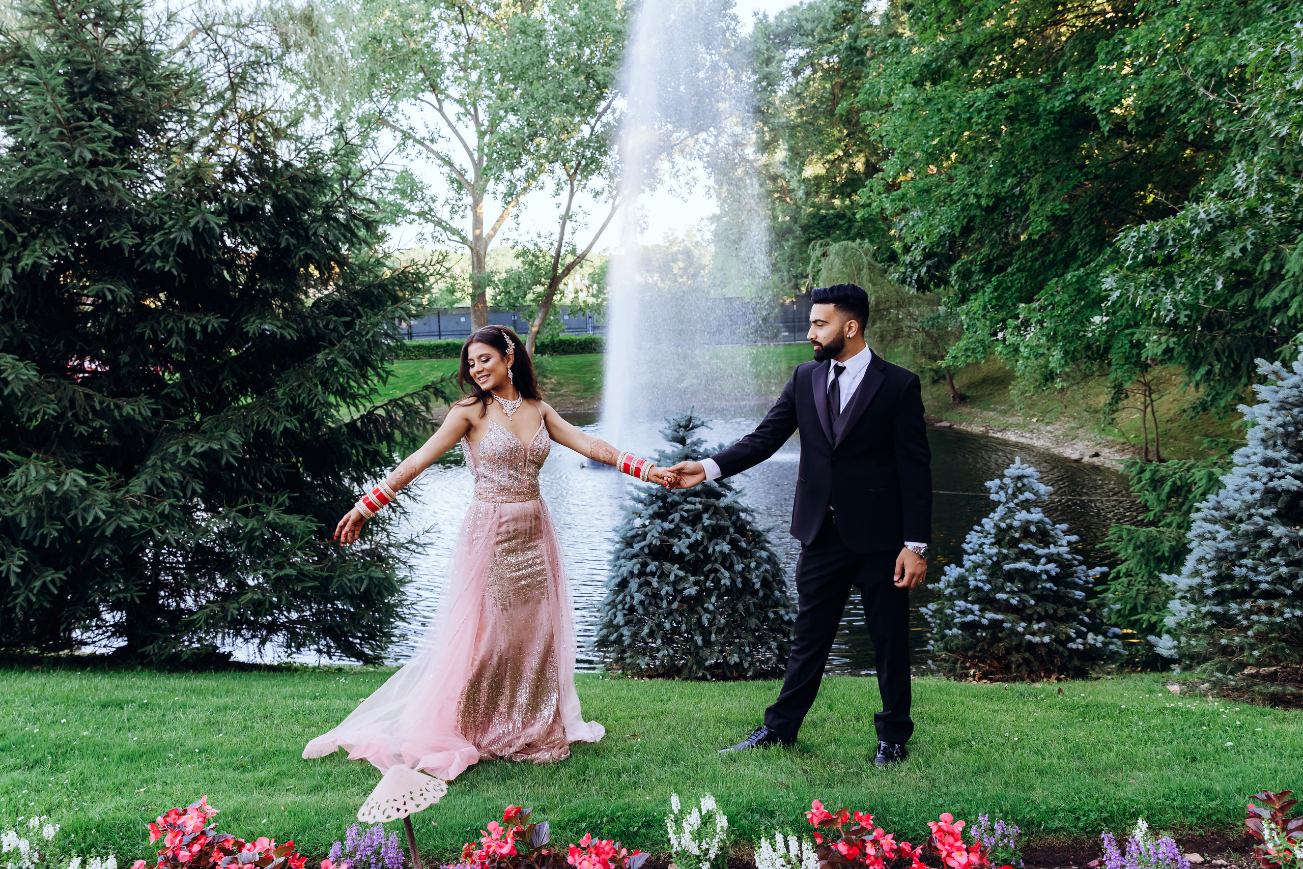 ROHAN & NIKITA RECEPTION. Pittsburgh wedding and family photographer