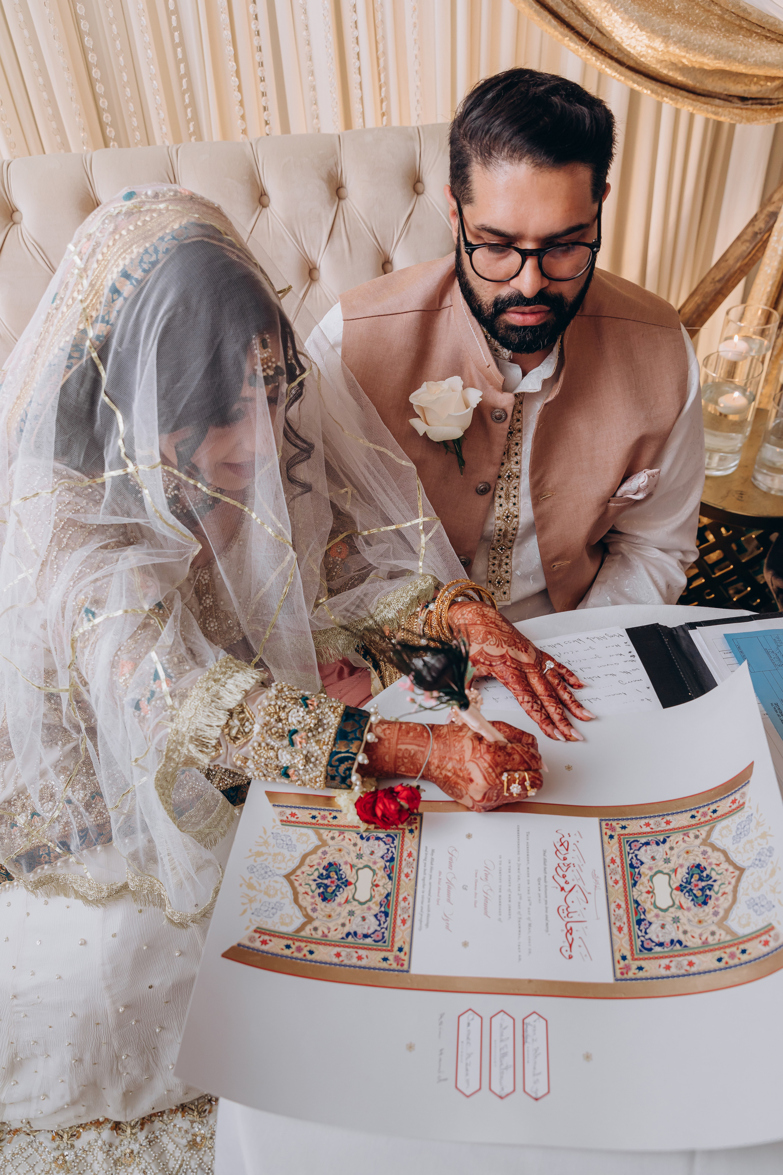 UROOJ & FARAZ NIKKAH. Pittsburgh wedding and family photographer