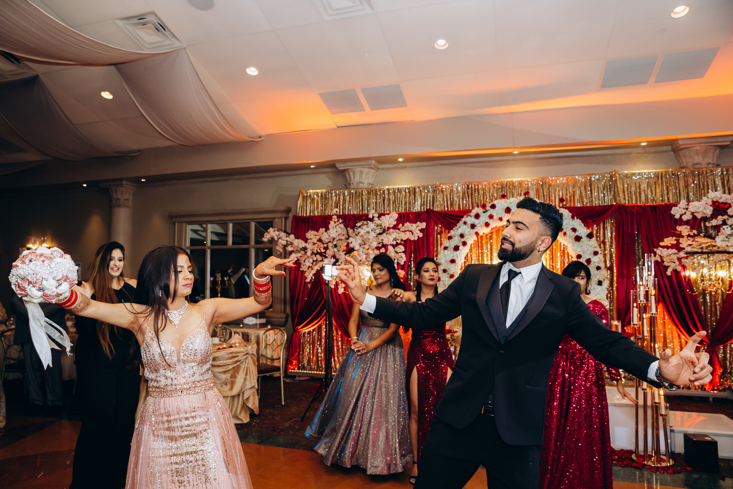 ROHAN & NIKITA RECEPTION. Pittsburgh wedding and family photographer