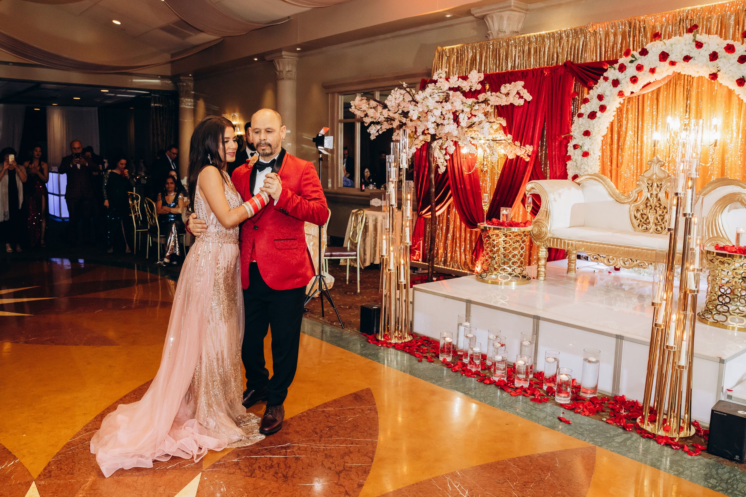 ROHAN & NIKITA RECEPTION. Pittsburgh wedding and family photographer