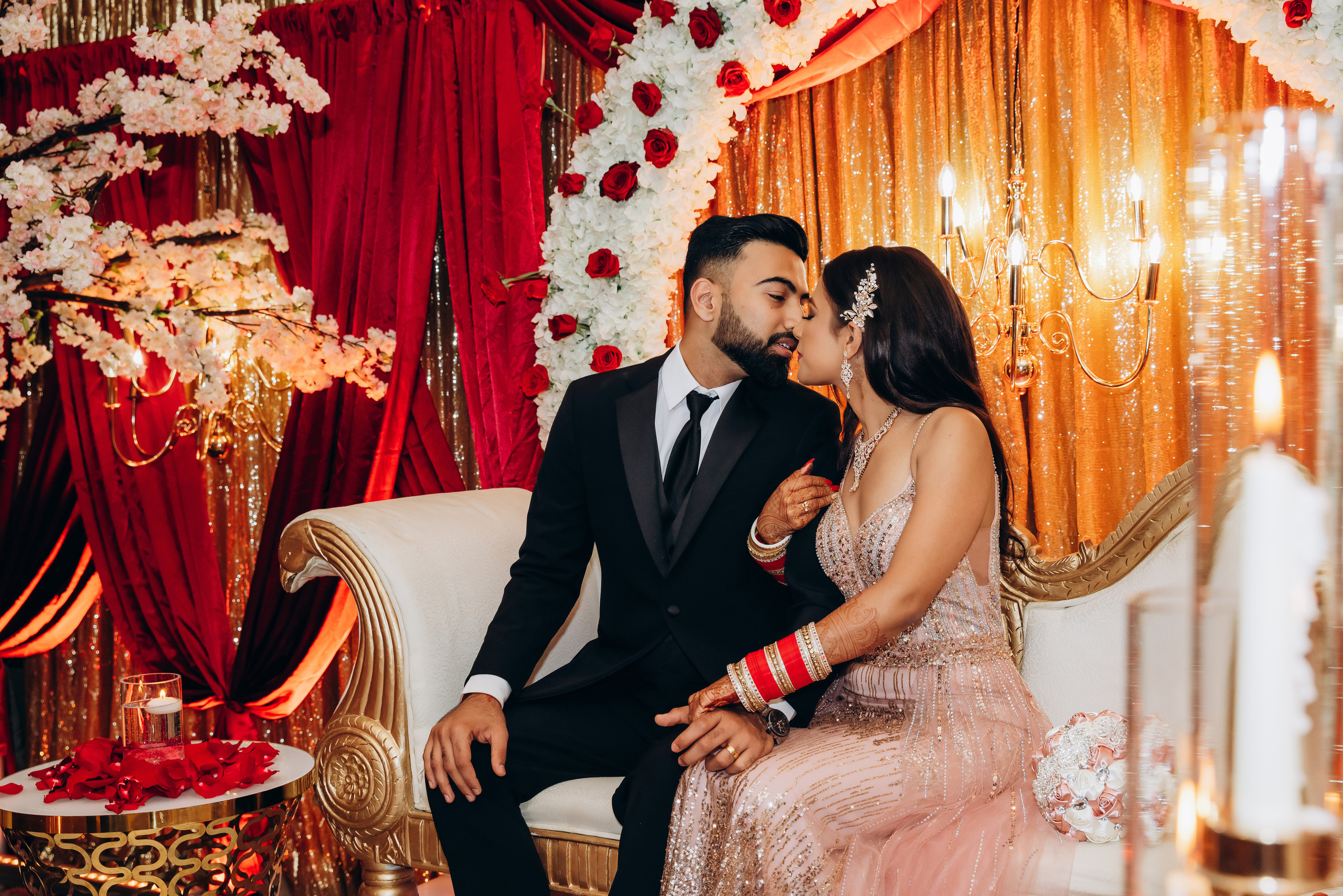 ROHAN & NIKITA RECEPTION. Pittsburgh wedding and family photographer