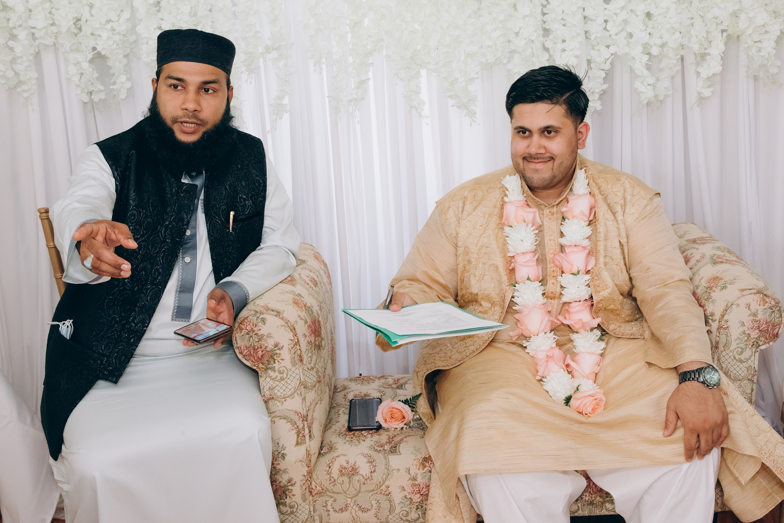 FAIZA & MOHEET NIKKAH. Pittsburgh wedding and family photographer