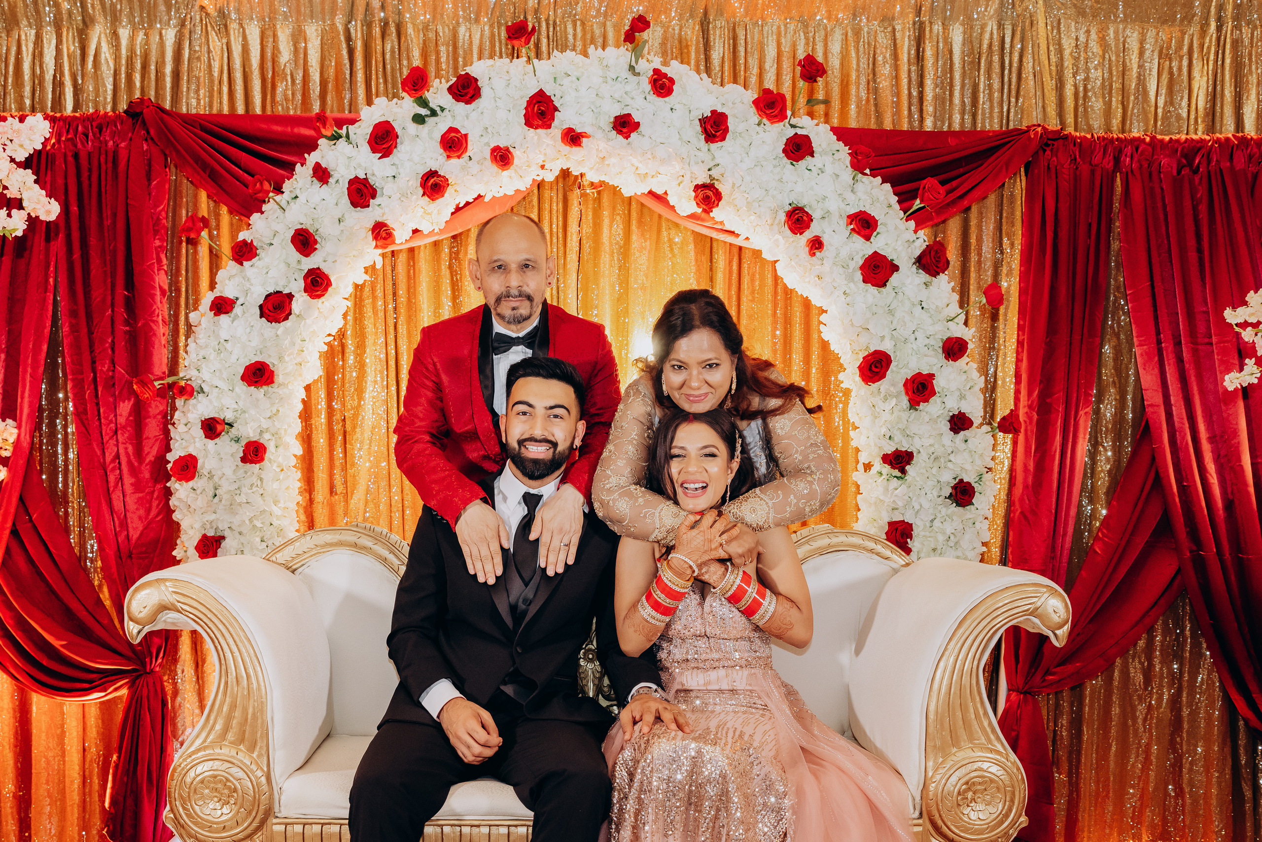 ROHAN & NIKITA RECEPTION. Pittsburgh wedding and family photographer