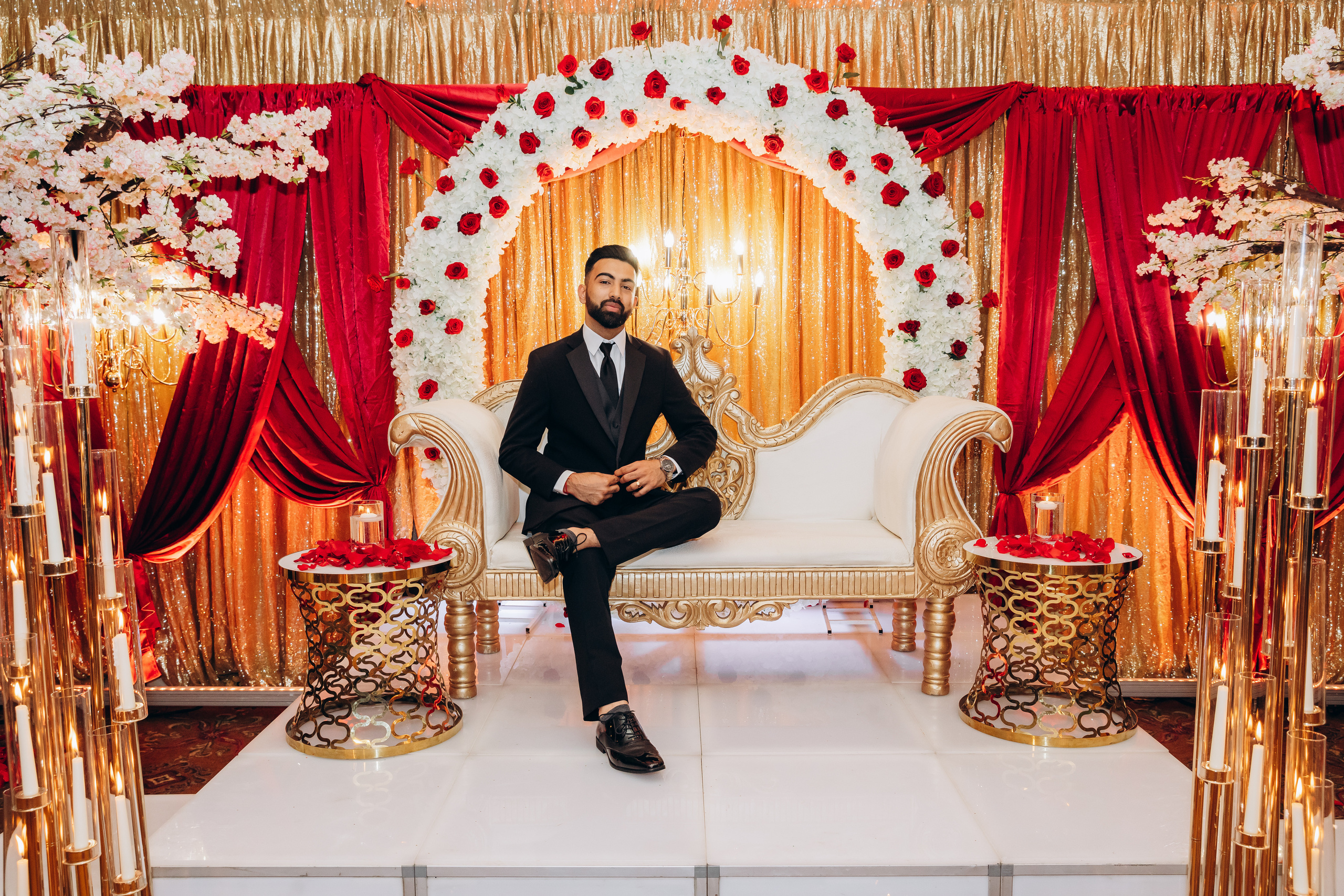 ROHAN & NIKITA RECEPTION. Pittsburgh wedding and family photographer