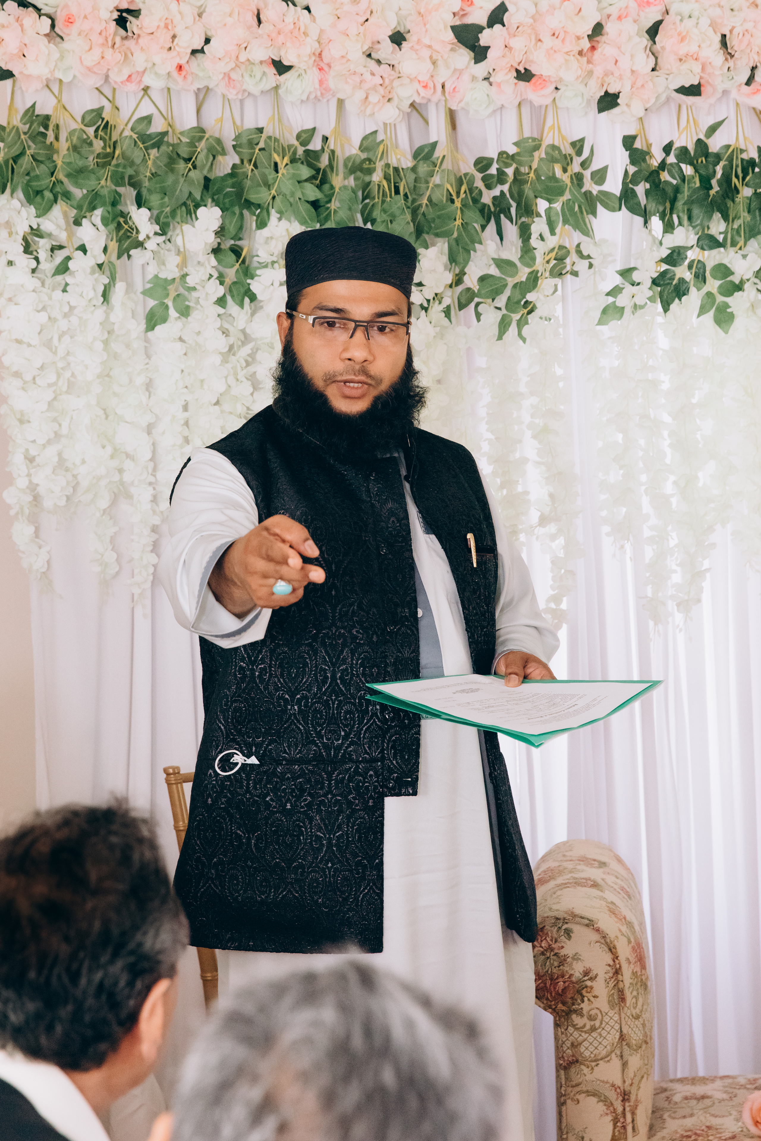 FAIZA & MOHEET NIKKAH. Pittsburgh wedding and family photographer