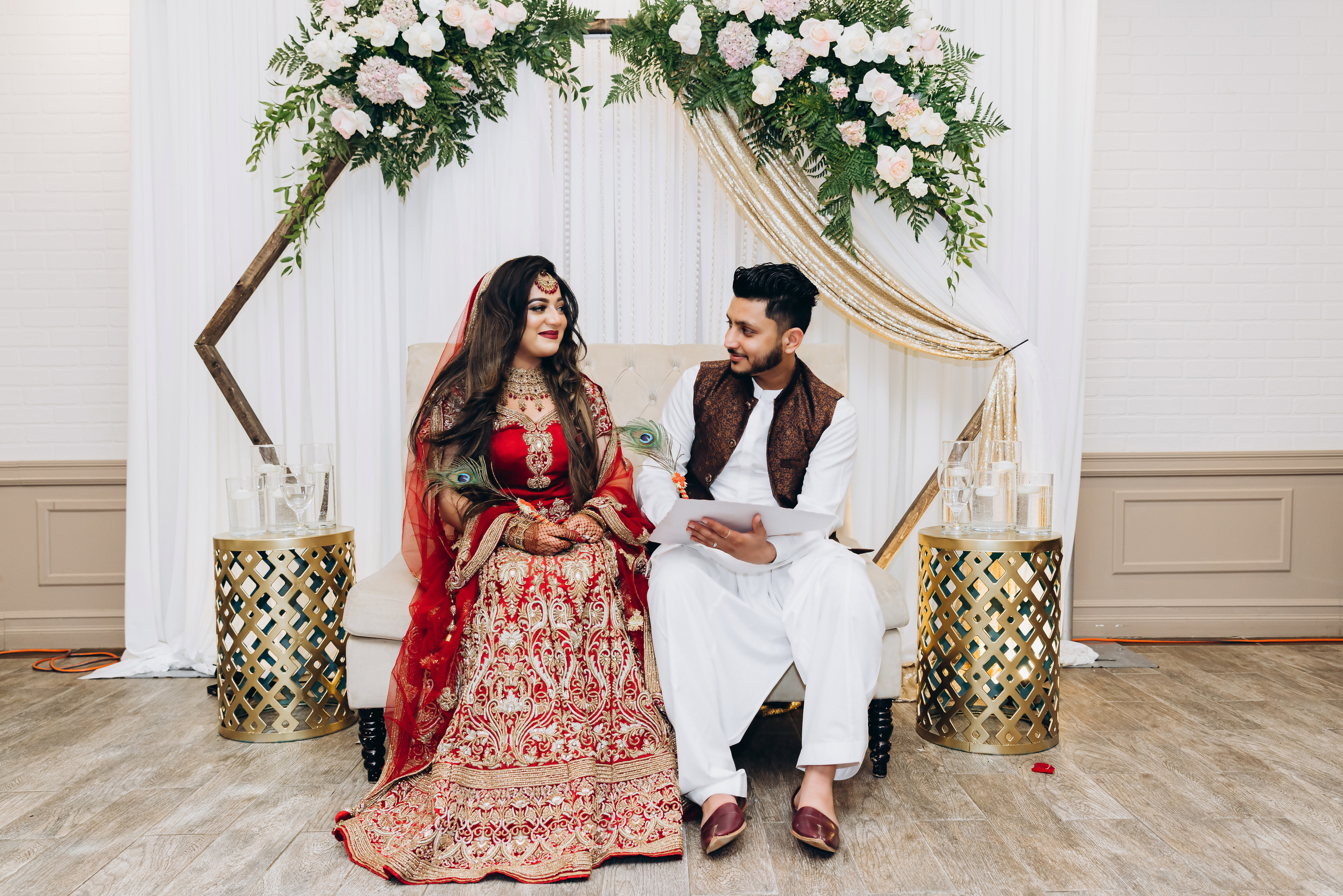 MALIHA & ZEESHAN RECEPTION. Pittsburgh wedding and family photographer