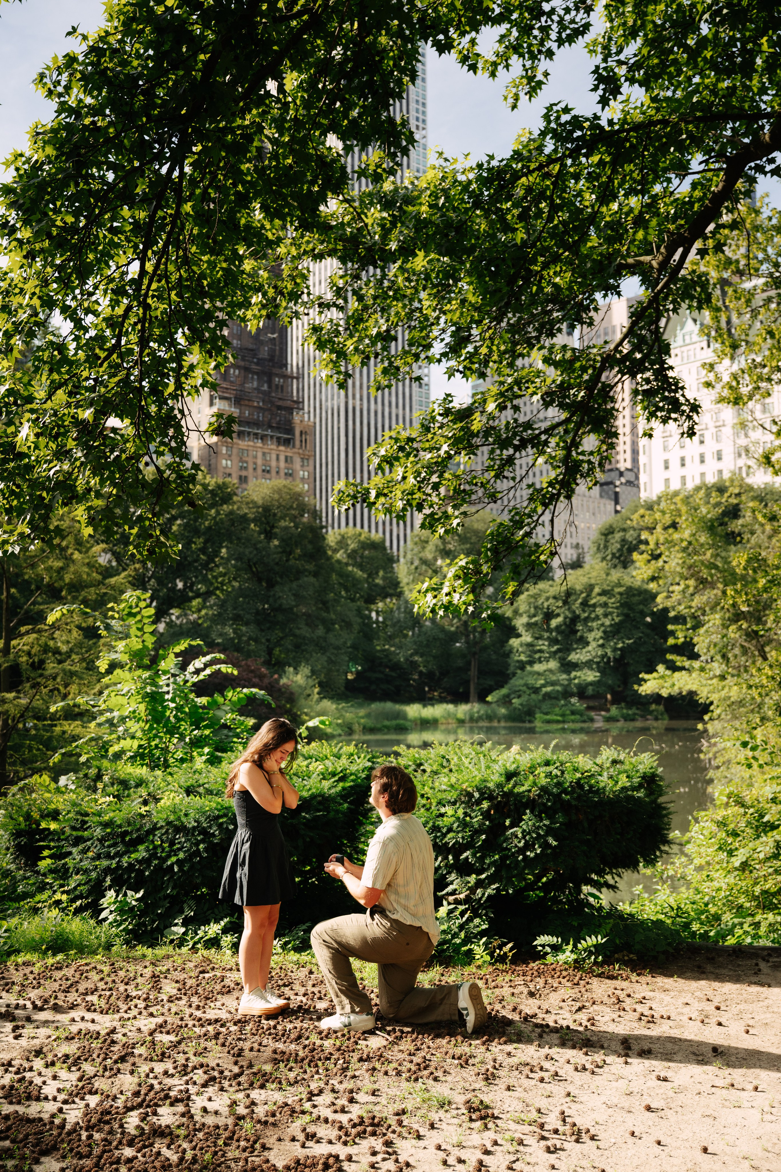 Proposals. NYC Photographer Tanya Draga | Proposal Engagement Wedding