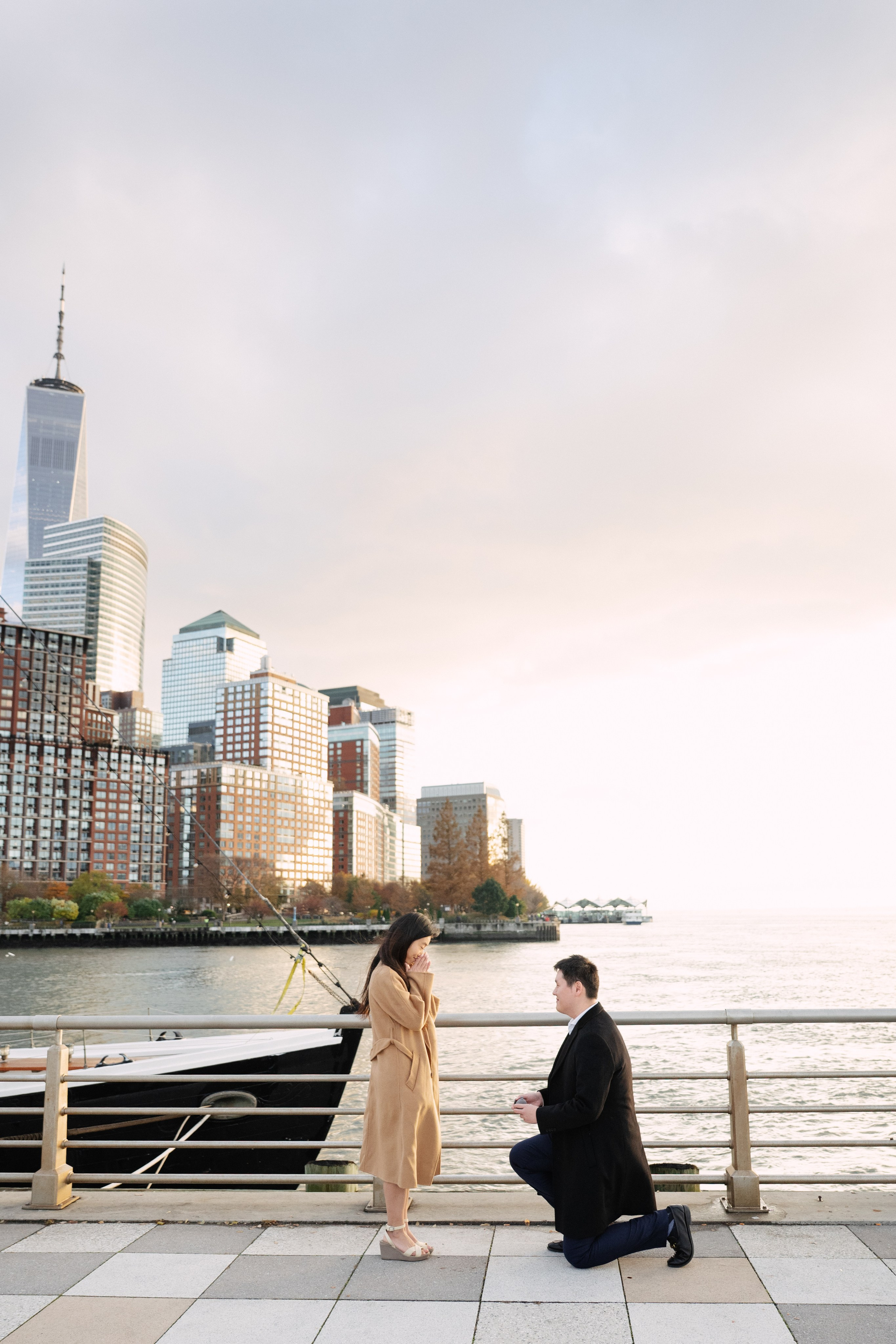 Proposals. NYC Photographer Tanya Draga | Proposal Engagement Wedding