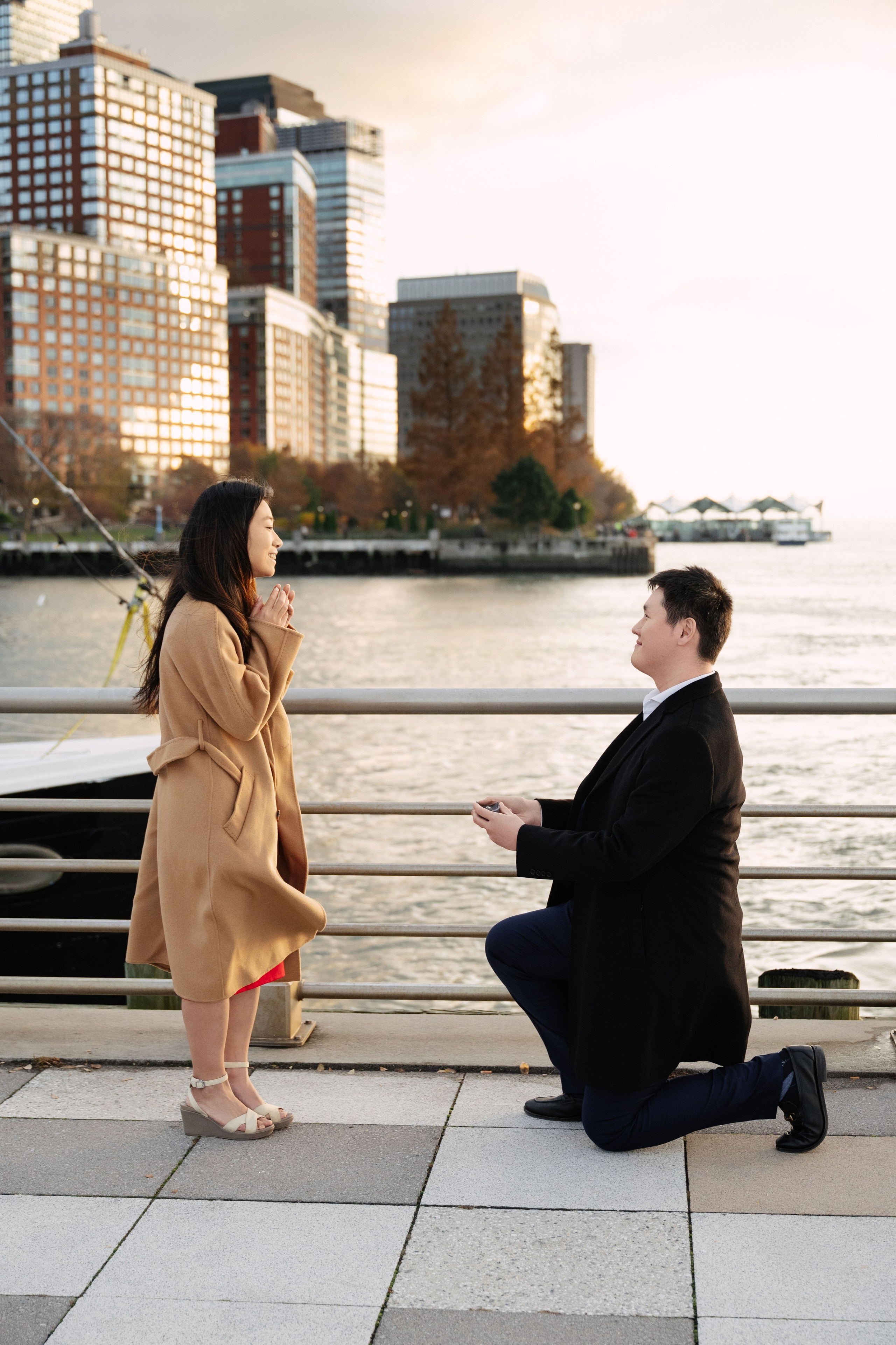 Proposals. NYC Photographer Tanya Draga | Proposal Engagement Wedding