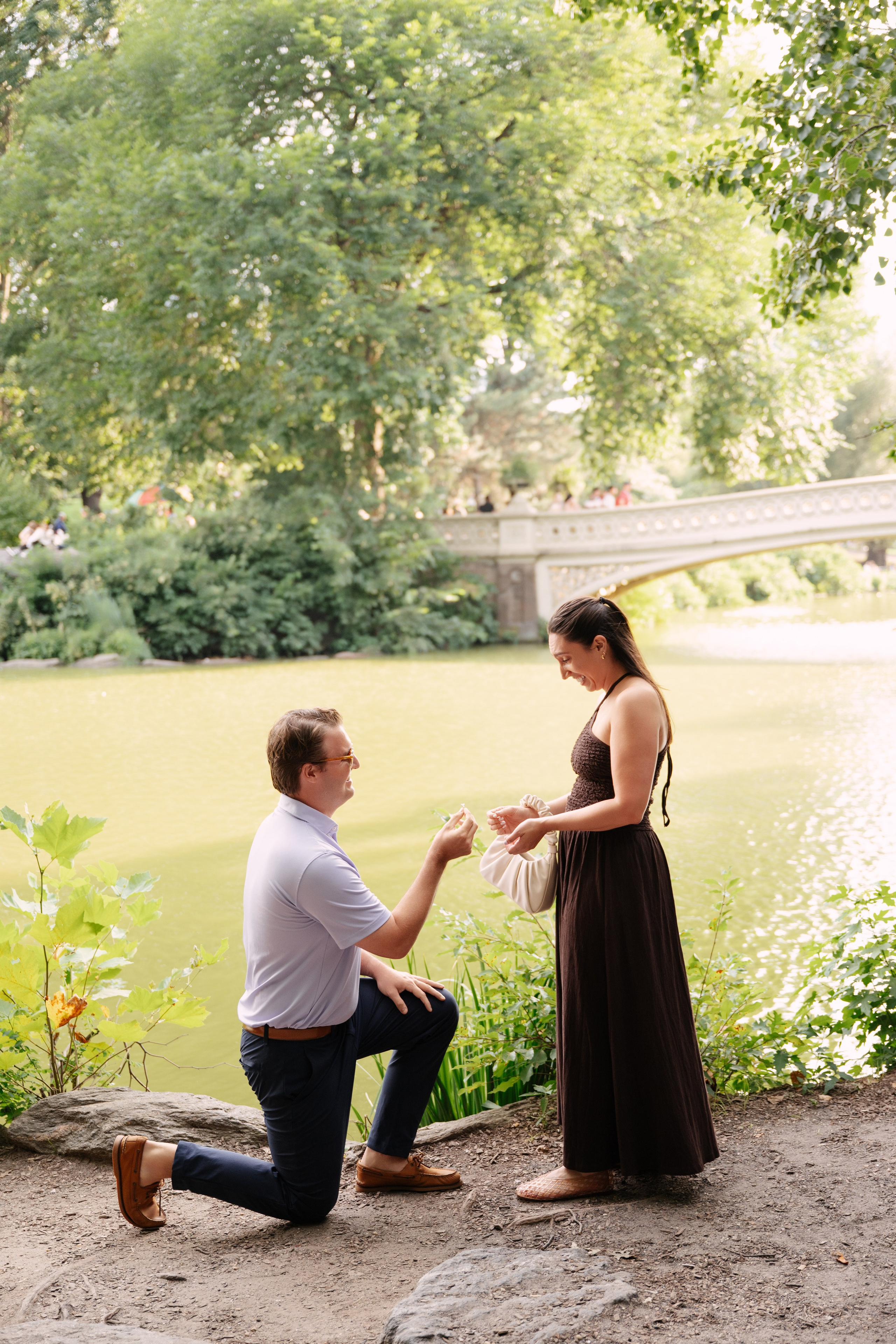 Proposals. NYC Photographer Tanya Draga | Proposal Engagement Wedding