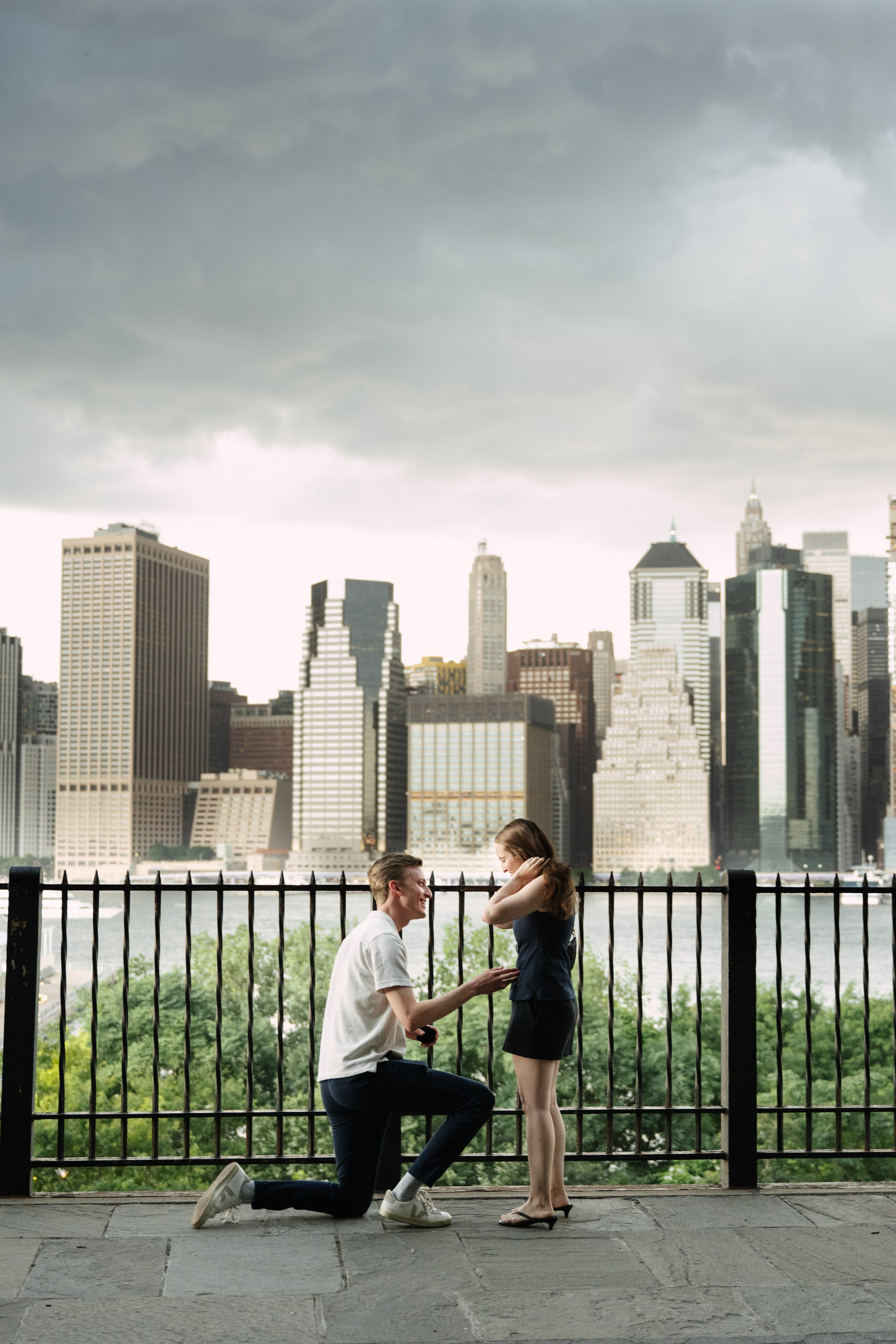 Proposals. NYC Photographer Tanya Draga | Proposal Engagement Wedding