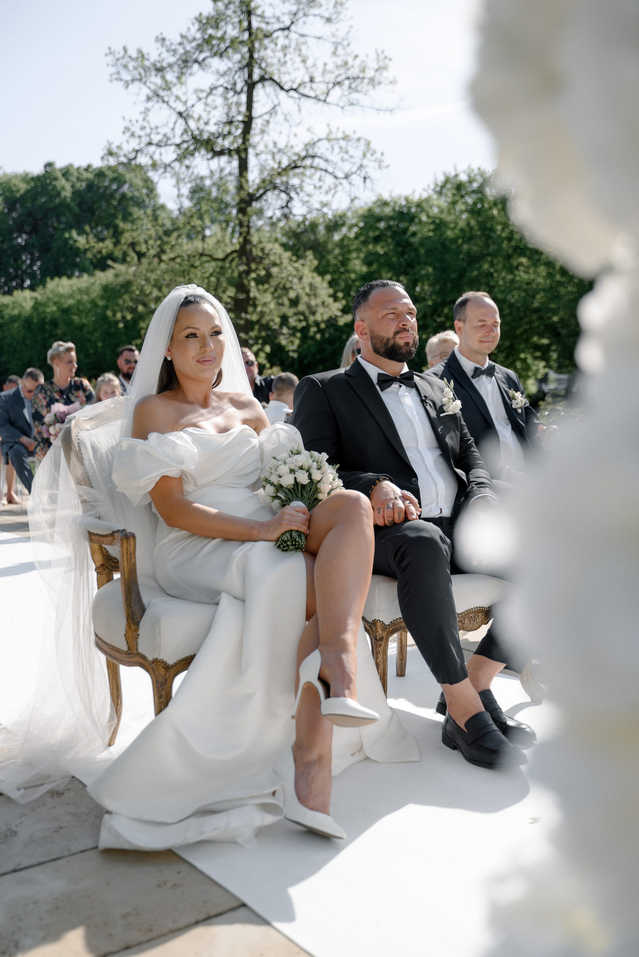 Paula i Marcin wesele w Pałacu Mała wieś 30.04.2024. Wedding photographer Warsaw and Europe