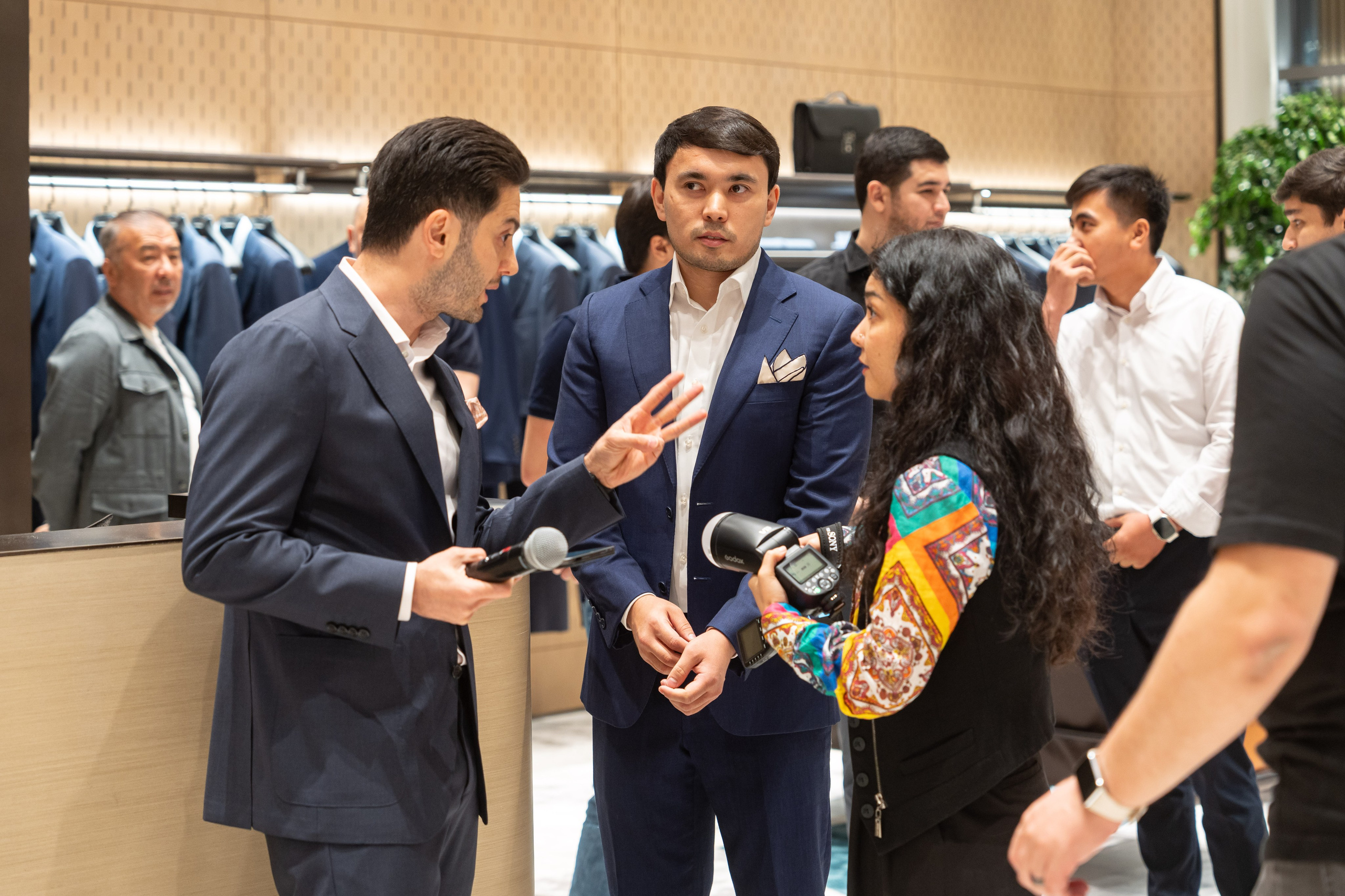 Открытие бутика Canali в Ташкенте. Георгий Намазов | Фотограф в Ташкенте