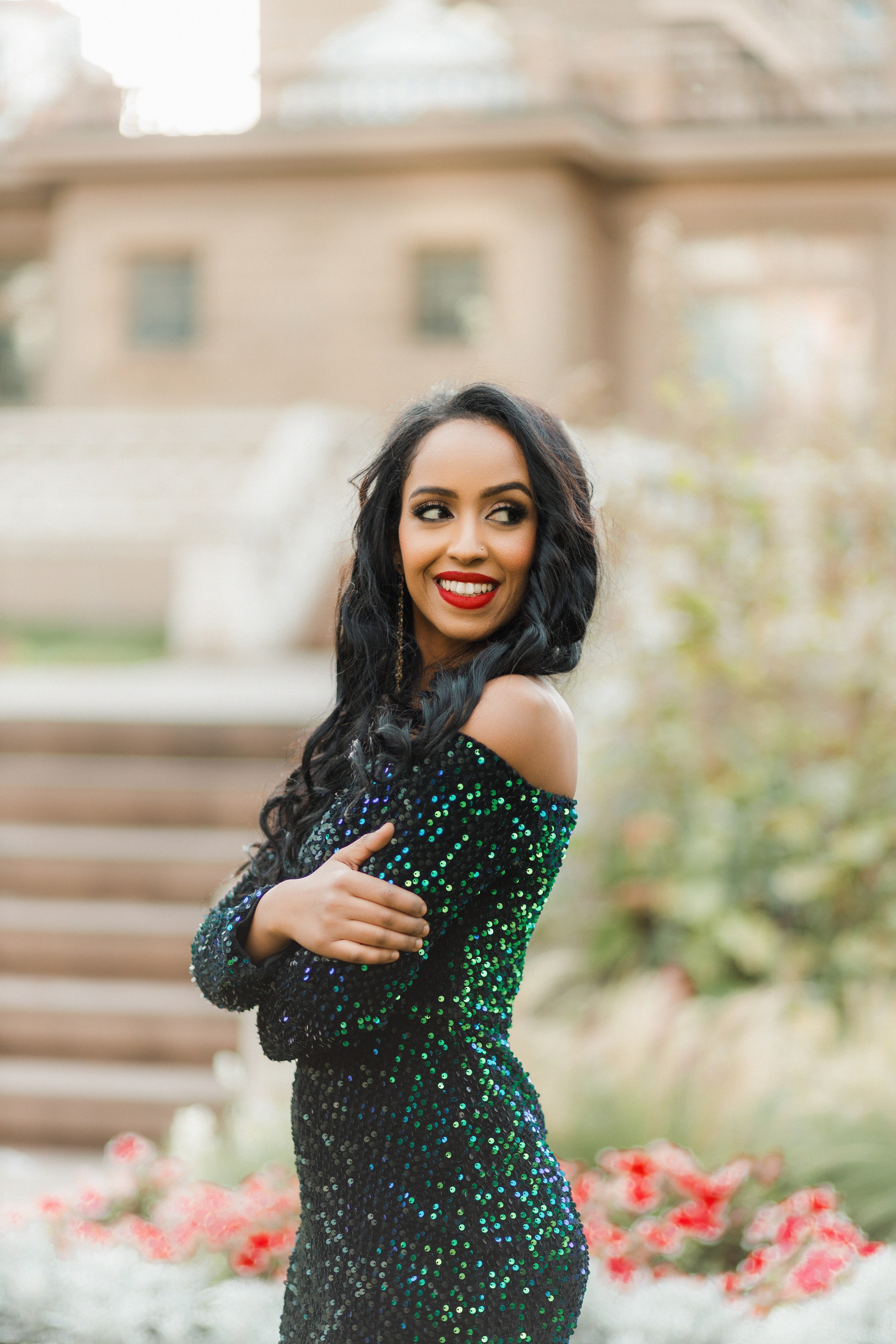 Graduation photos. Home