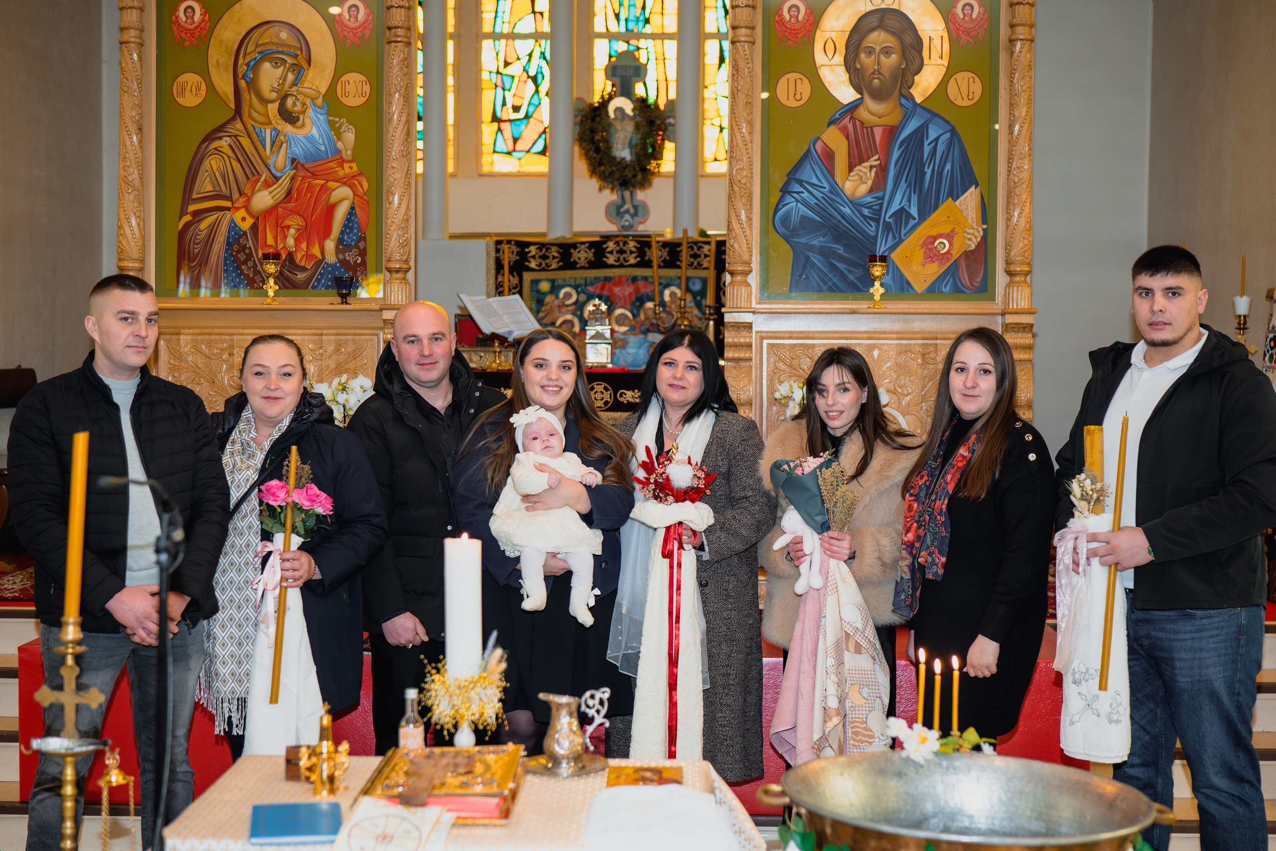 Botezul micii printese. Fotograful și Cameramanul familiei dvs în Franța Paul Photographer