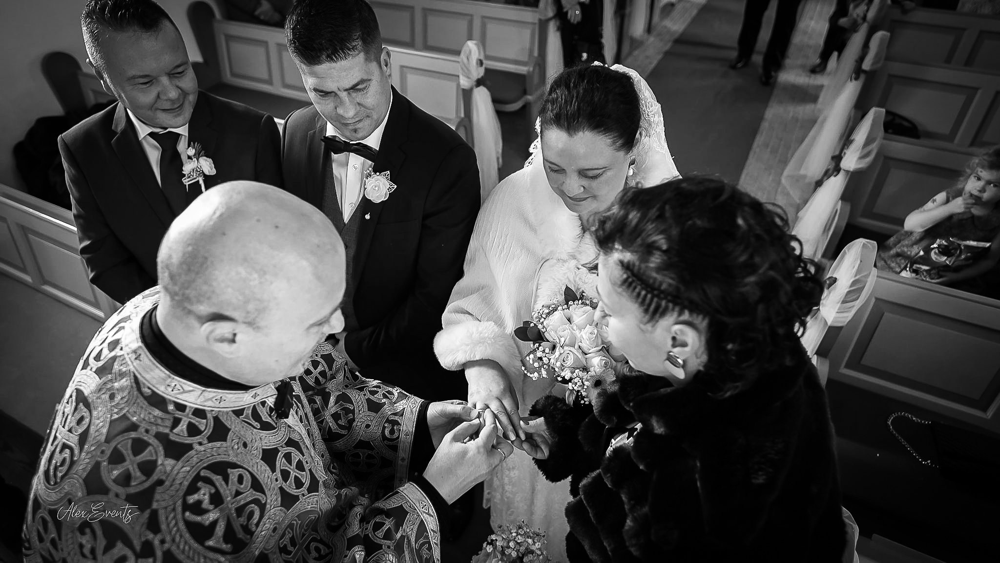 Vasile si Alina - Cununia religioasa Hadsted. Alex Events Photographer / Videographer in Denmark Horsens, Vejle, Odense, Aarhus. Wedding, Baptism, Photo Studio