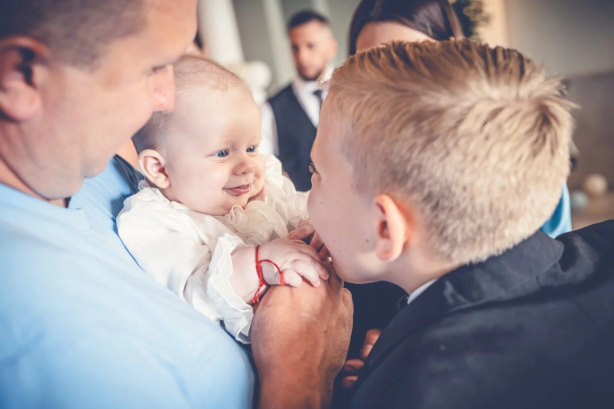 Milas' baptism — Tarm Church. AlexEvents | Wedding and Baptism Photographer & Videographer in Denmark and Germany