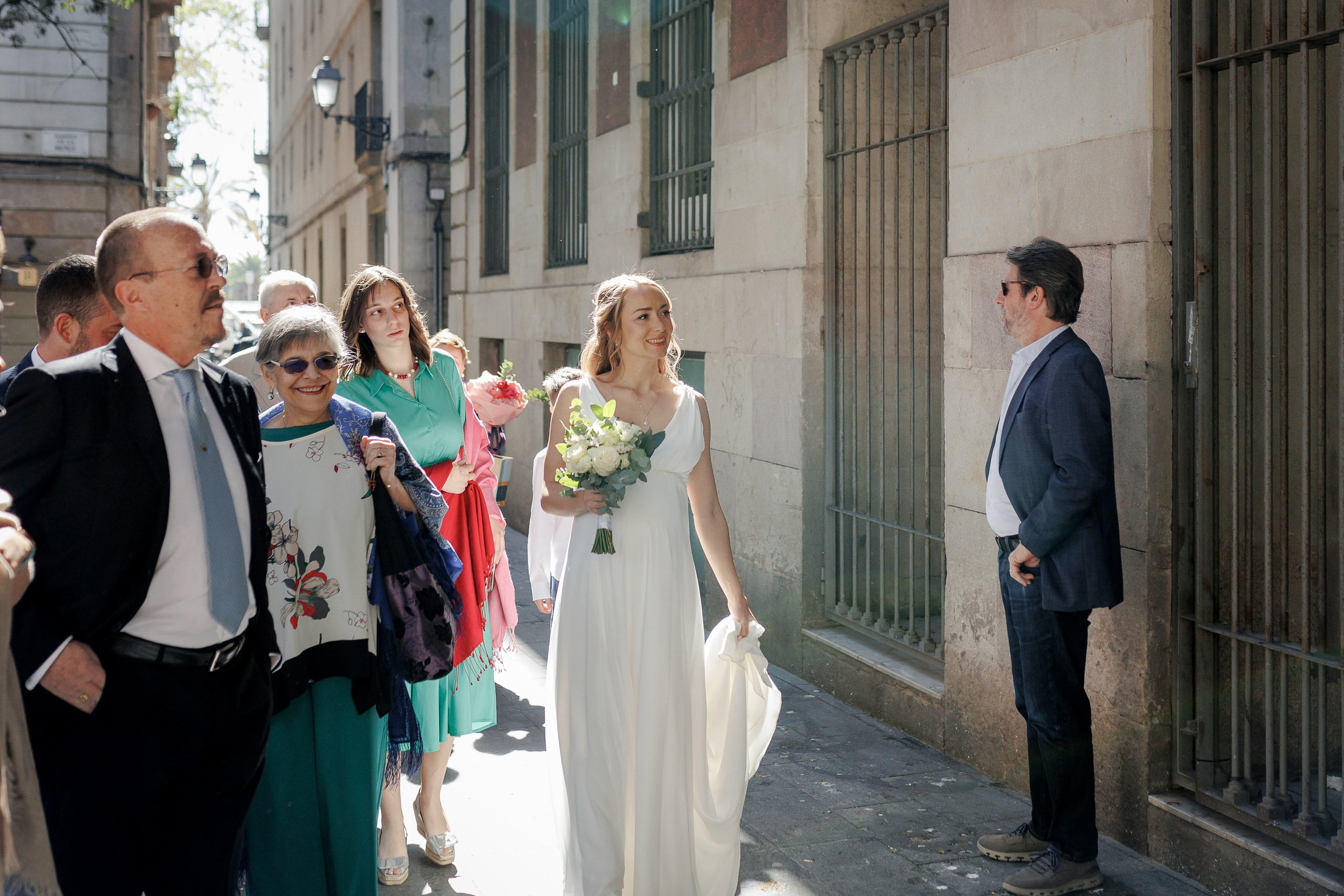 Katy & Tomm, City Wedding. Wedding Photographer in Barcelona Lana Alekhina