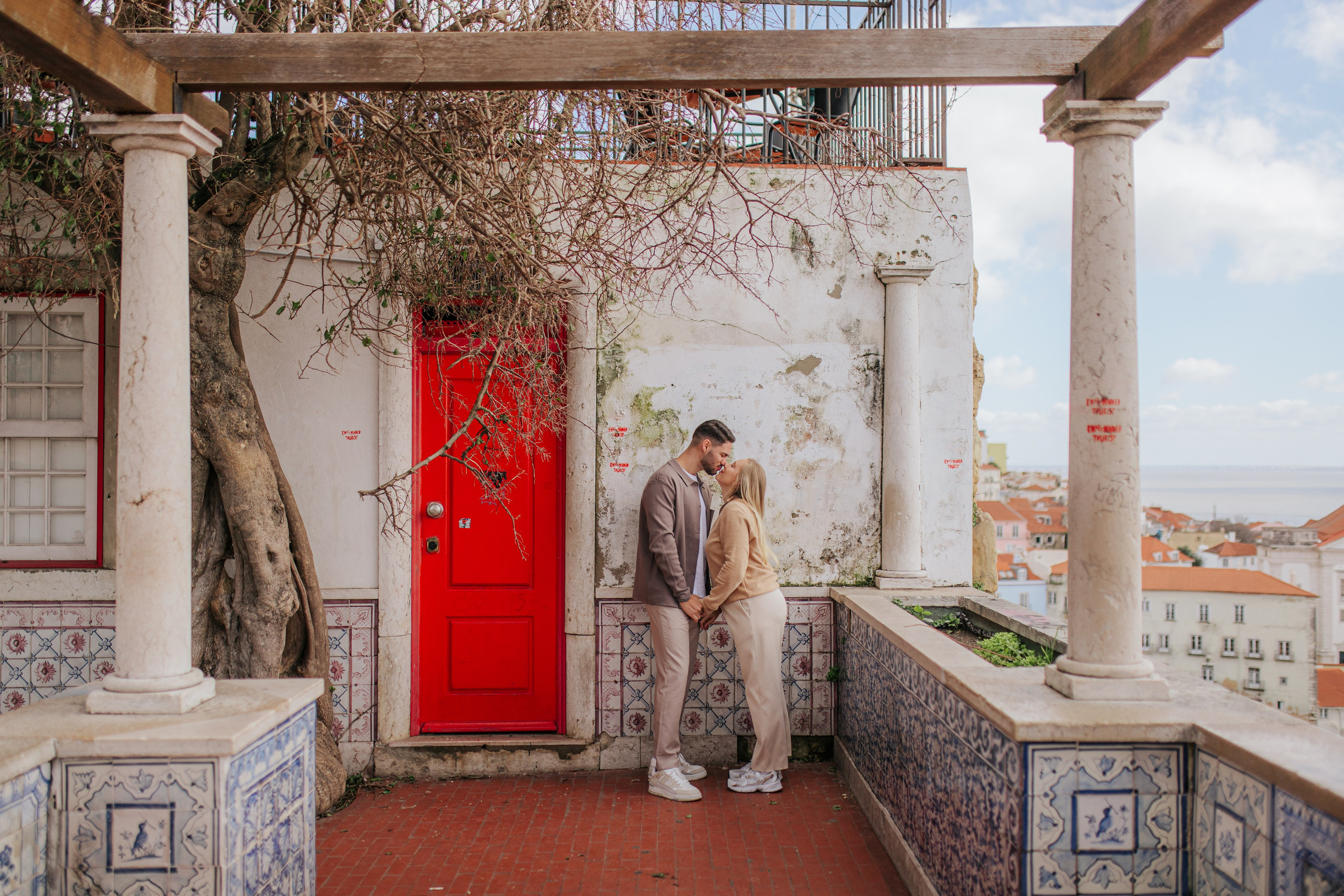 Carol e Pedro — Lisboa. Davi Valente