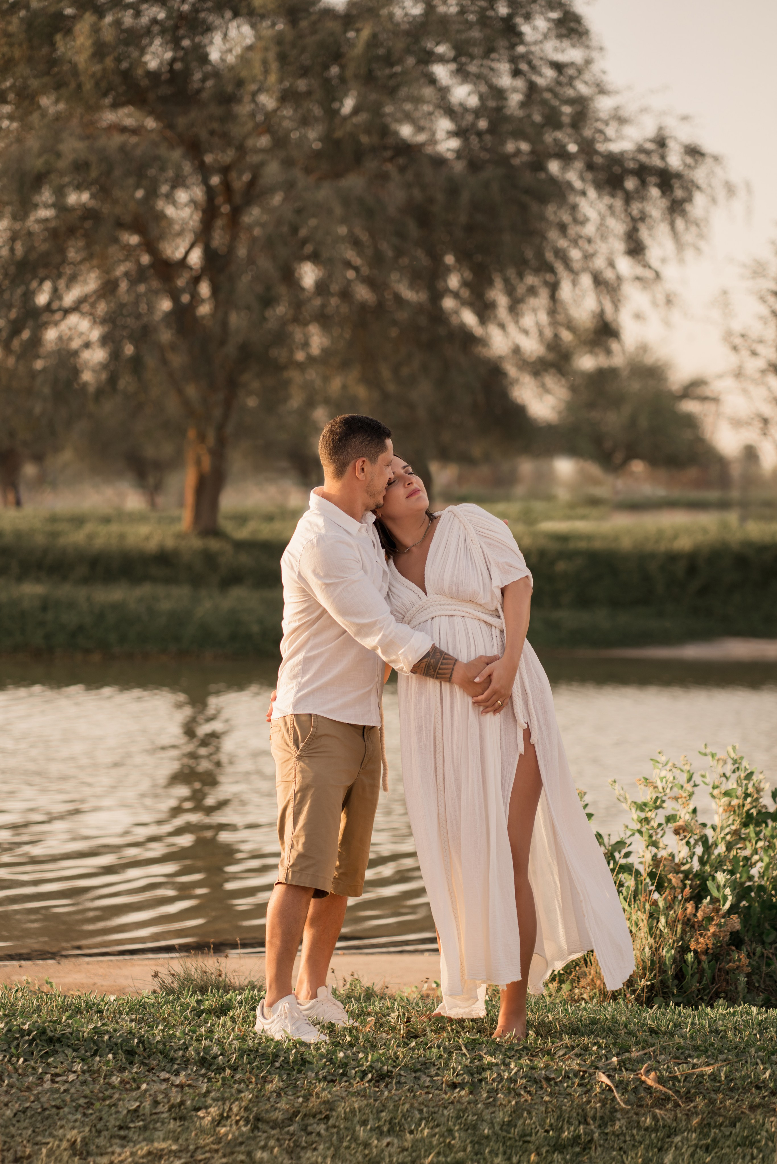 Lake of love. Angela Iakovleva — Family Photographer in Dubai
