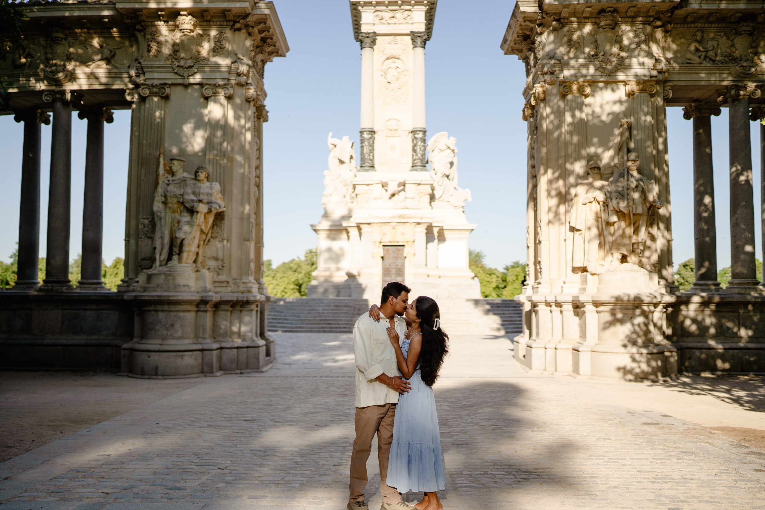 Sanjini's engagement. Madrid Photographer for Proposals, Engagements & Families | Anya Petrova
