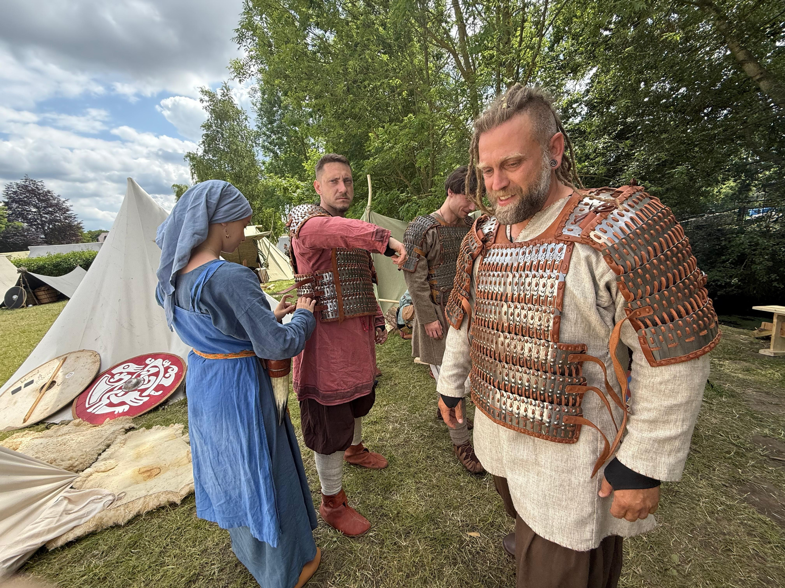 Фестиваль «Нойштадт» 2024 — клуб Нортман, реконструкция викингов в Германии. КРиС «Нортман»