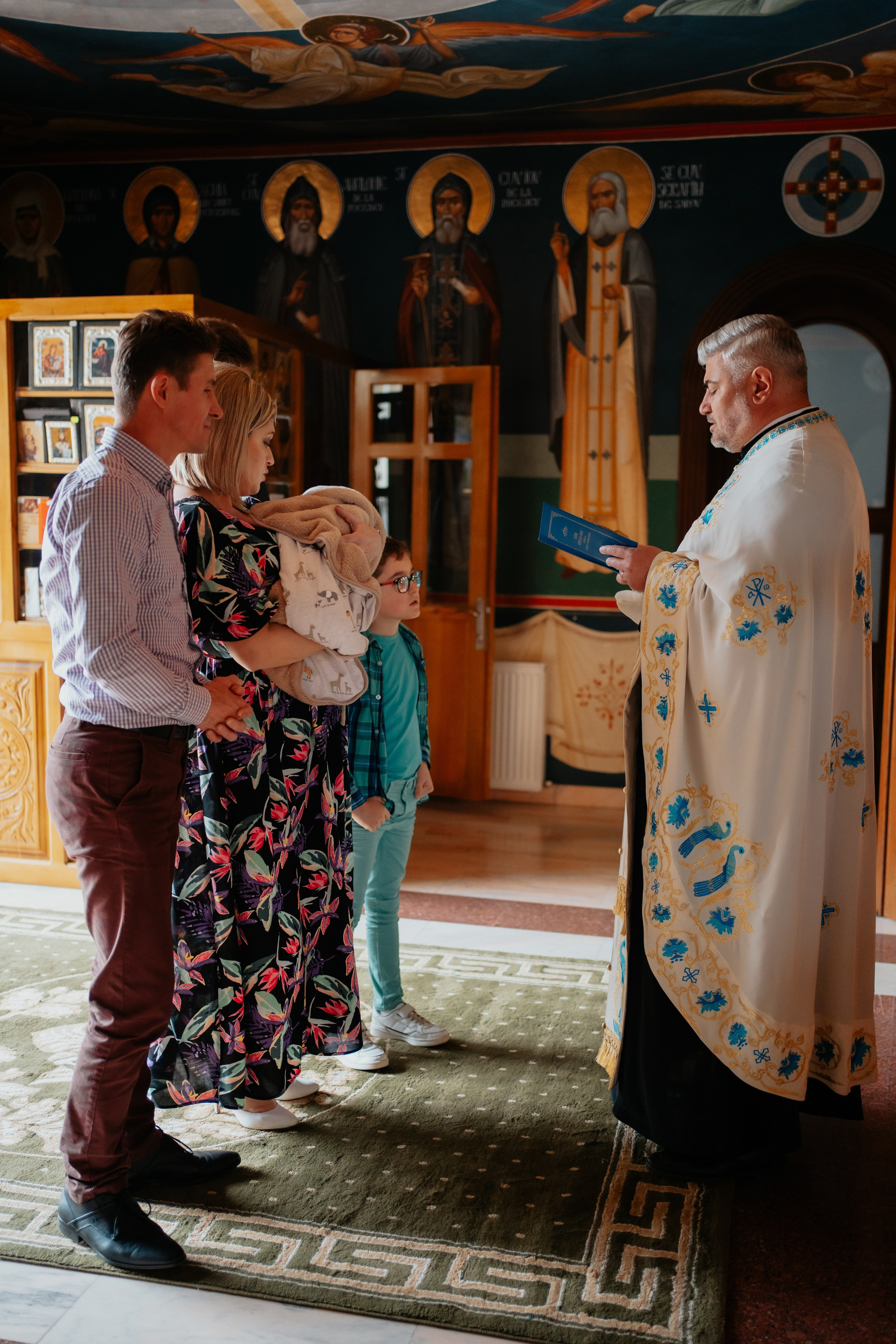 Teodor’s Baptism. Fotograf Nunta Iasi - Hearts & Pictures