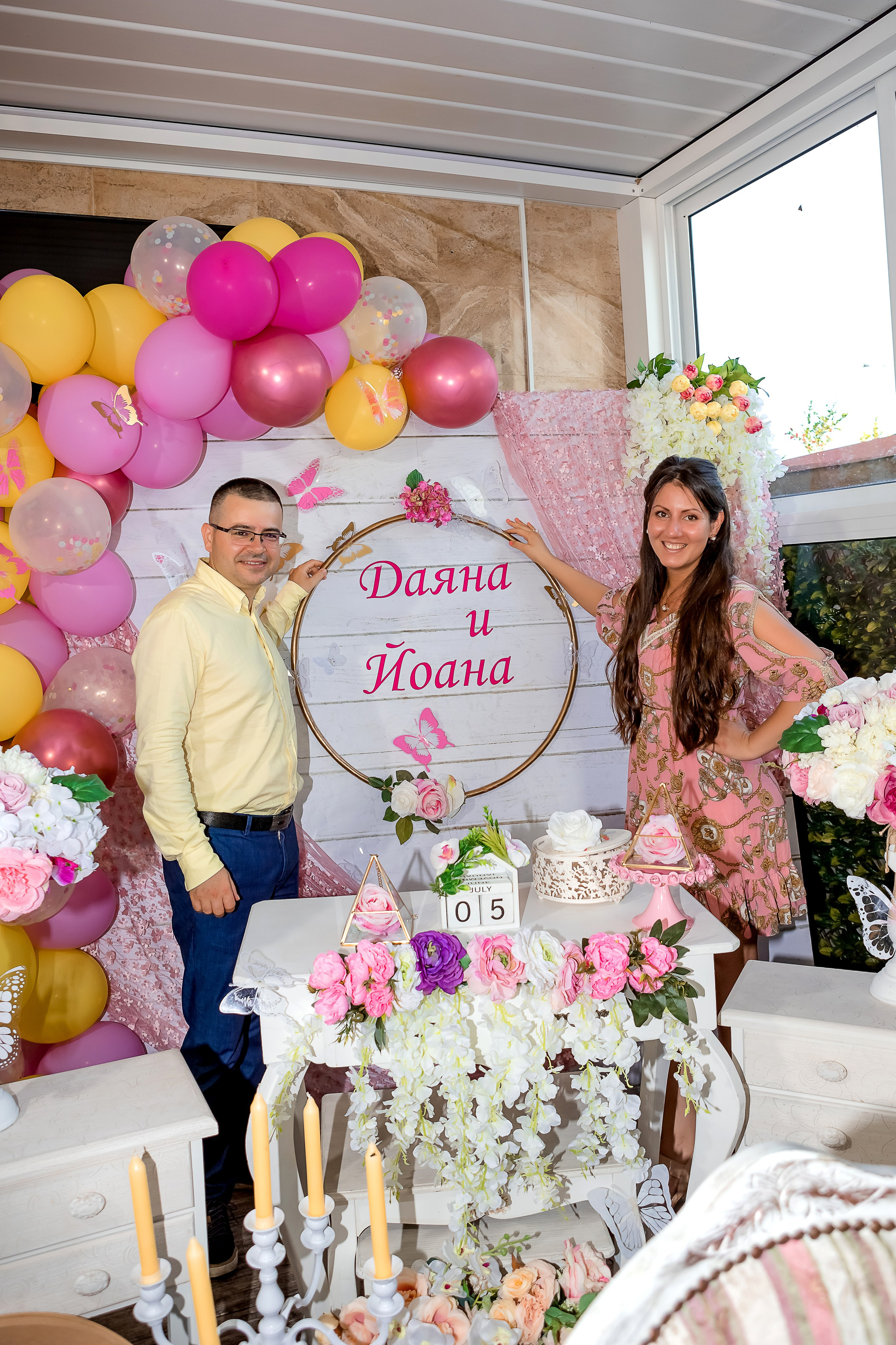 Чрстит Първи Рожден Ден. Фотограф Ирина Йотова