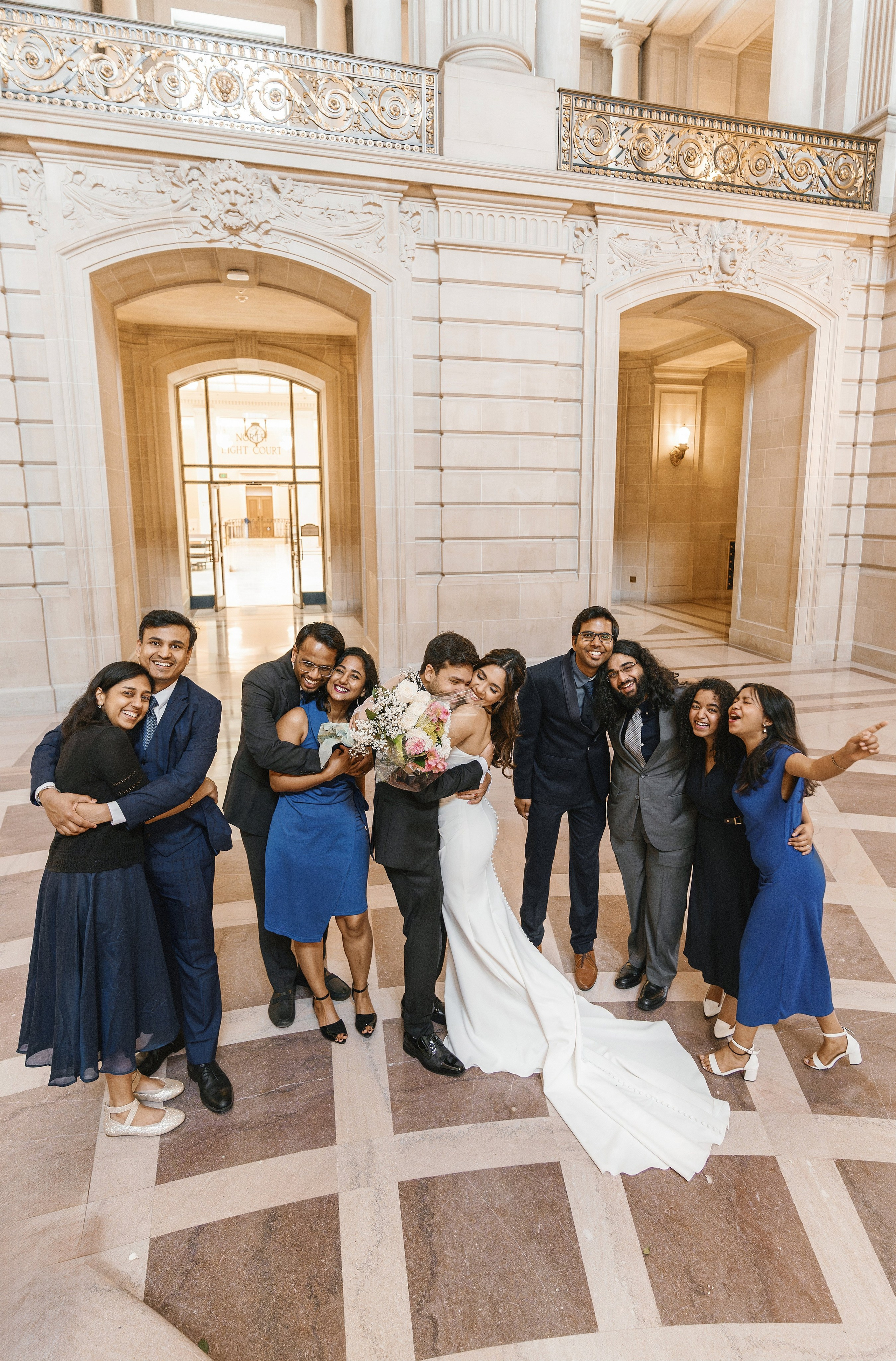 San Francisco City Hall Wedding. Wedding Photography & Videography Team in California, Los Angeles, San Francisco, San Diego and Travel
