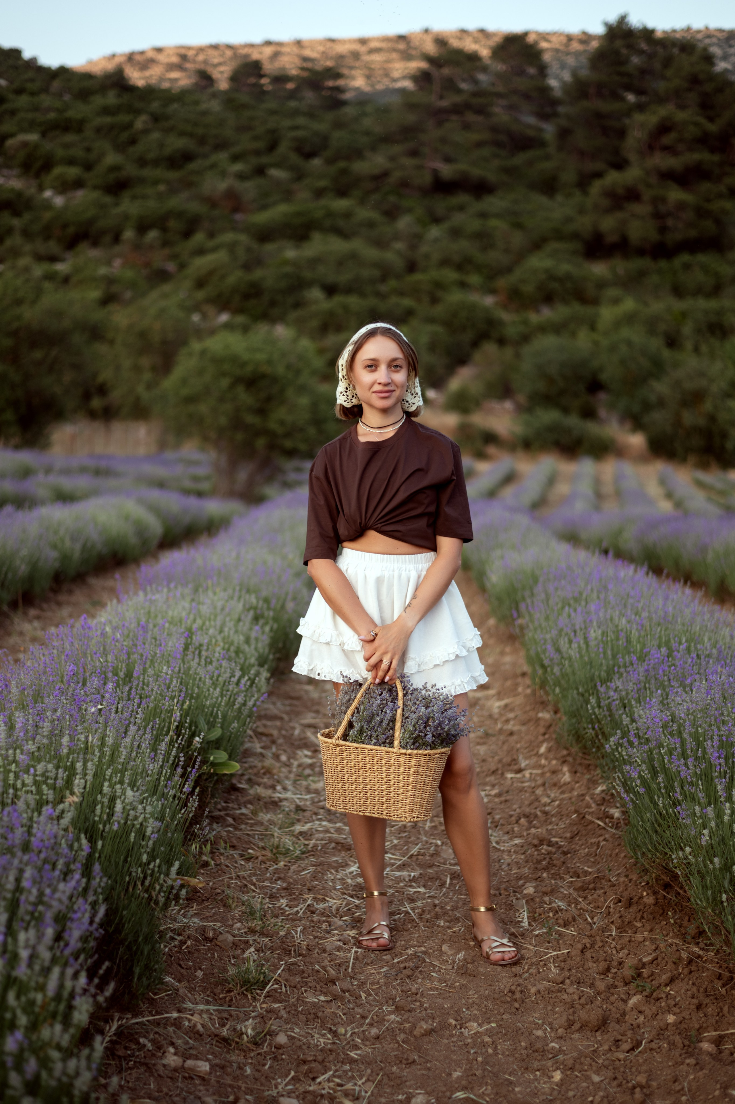 Лавандовое поле в Анталии. Фотограф Анталия, Кемер, Белек, Сиде Дарья Кая