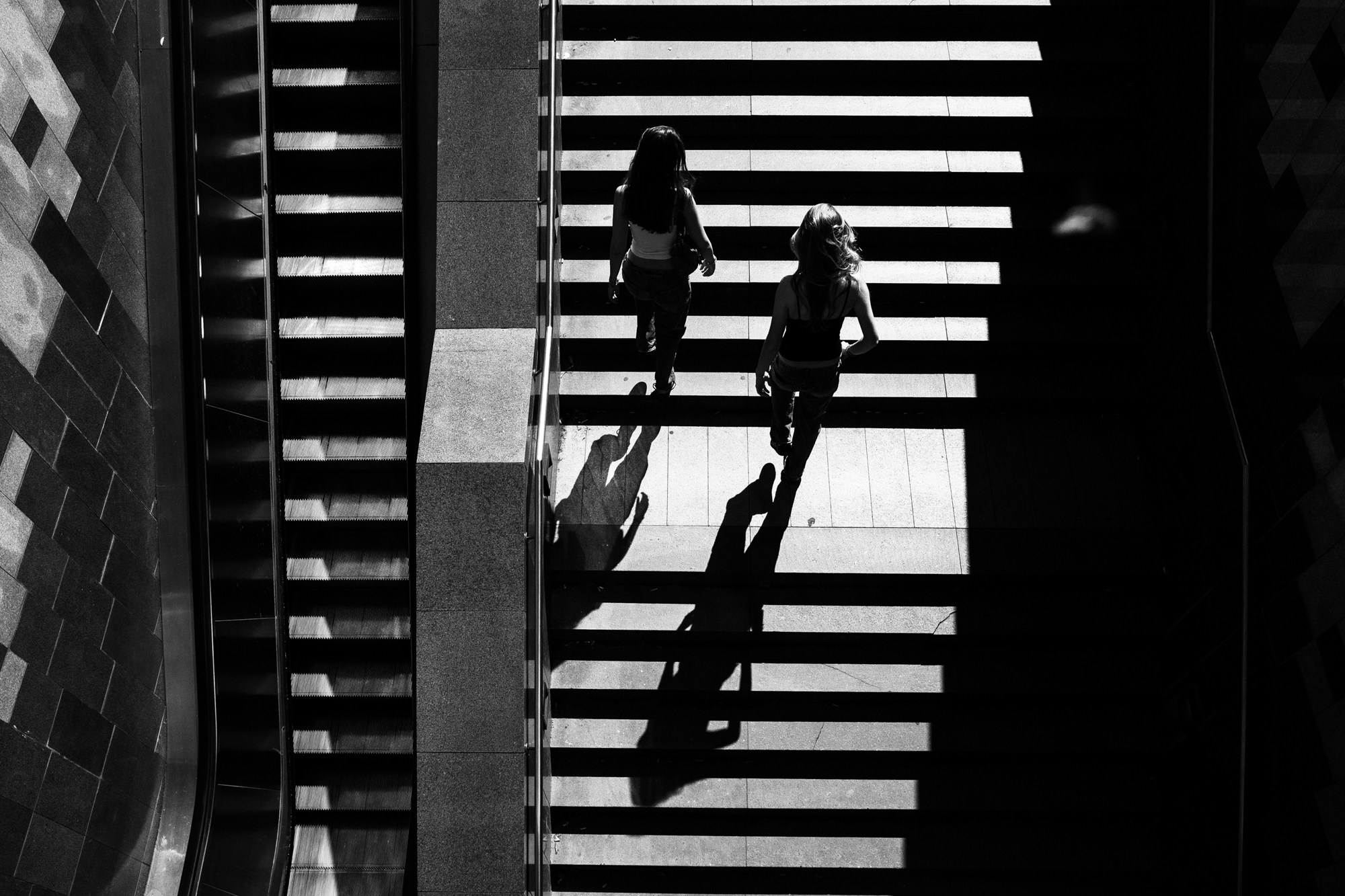 shadows on the stairs| Budapest 2026 | CANON 6D