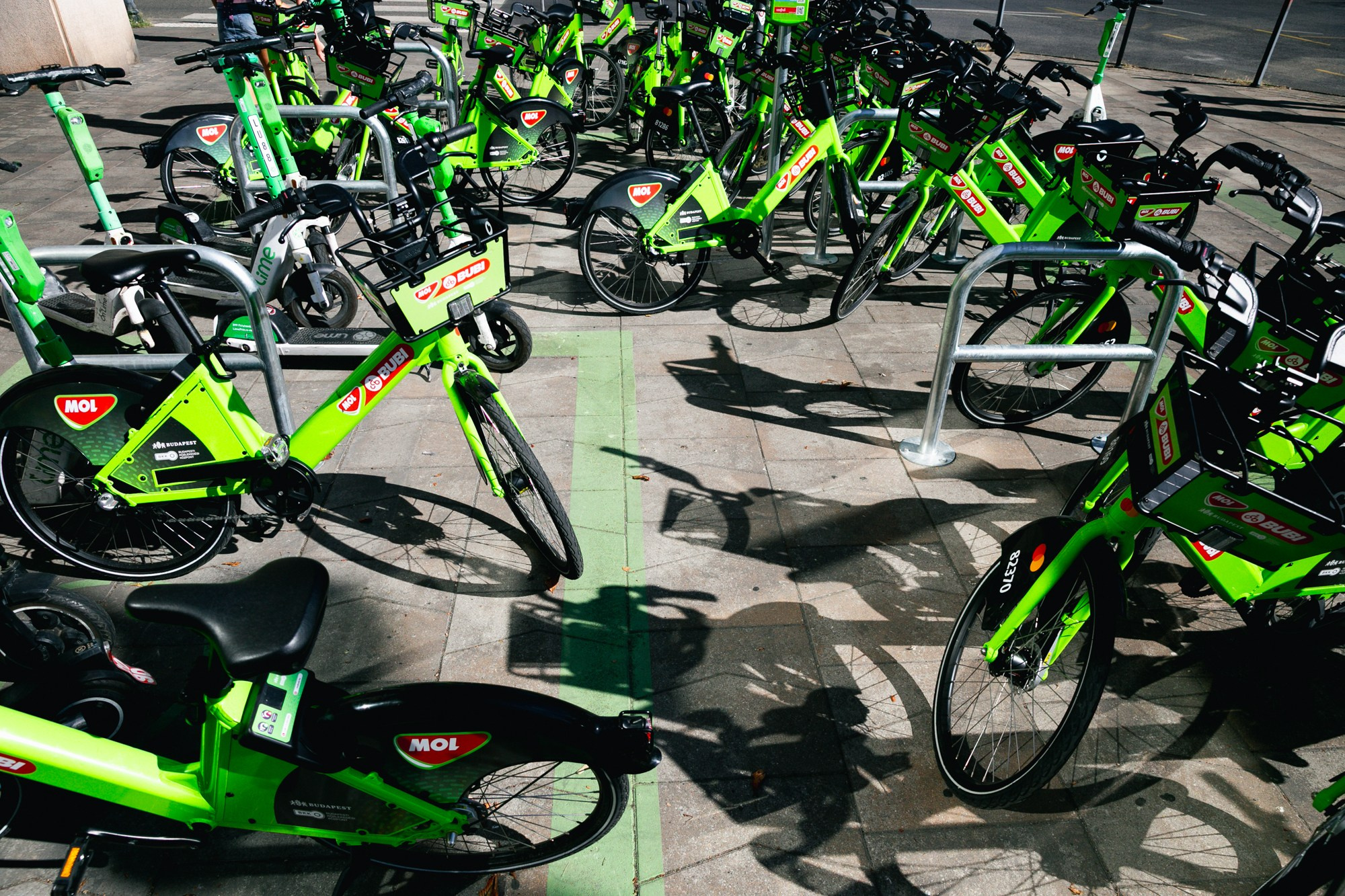 bicycle parking| Budapest 2026 | CANON 6D