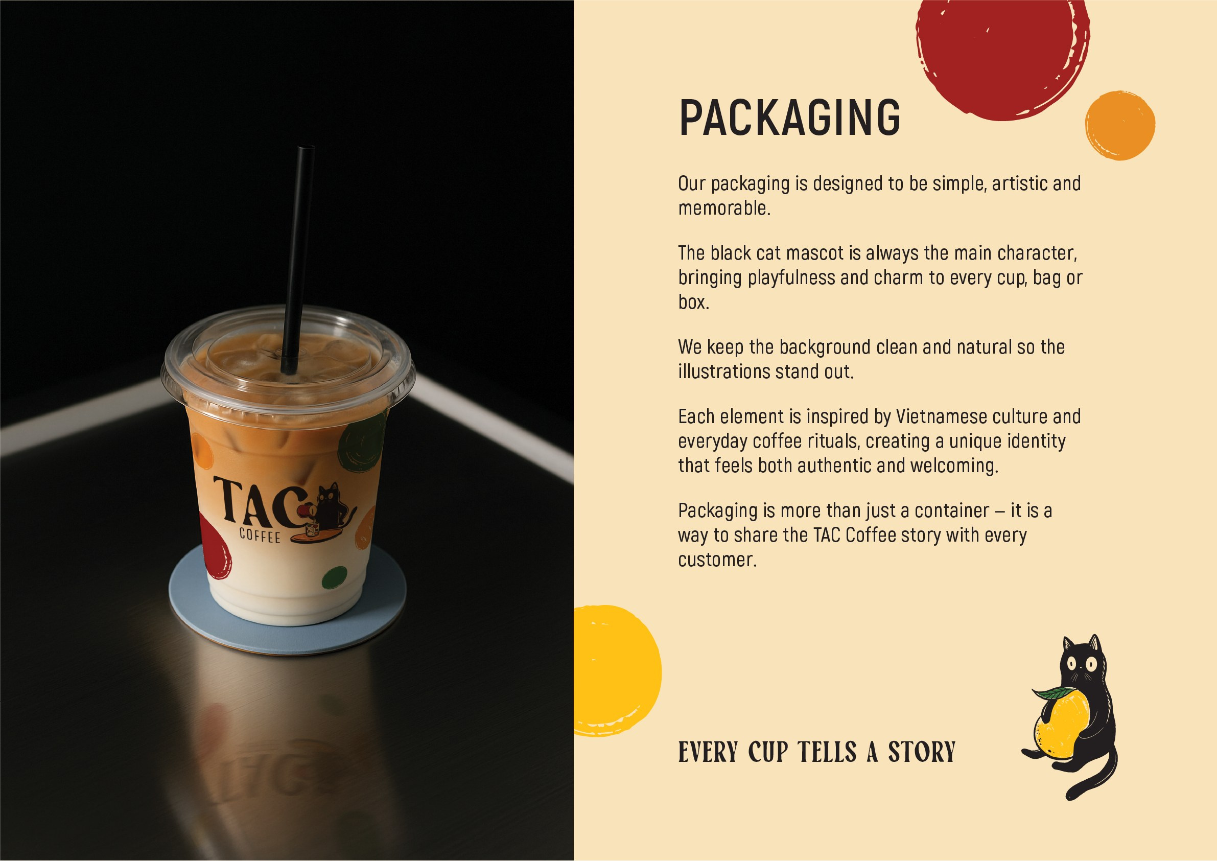 TAC coffee. Helen Reveur | Illustrator & Brand Designer | Ready-Made & Custom Illustrations