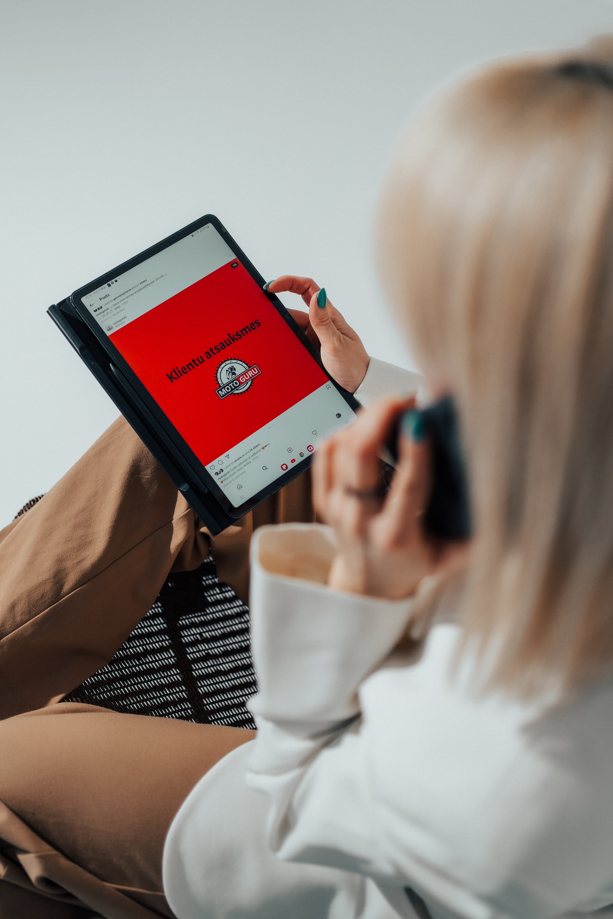 Biznesa fotosesija. Sieviešu fotogrāfe Nadja Kraukle