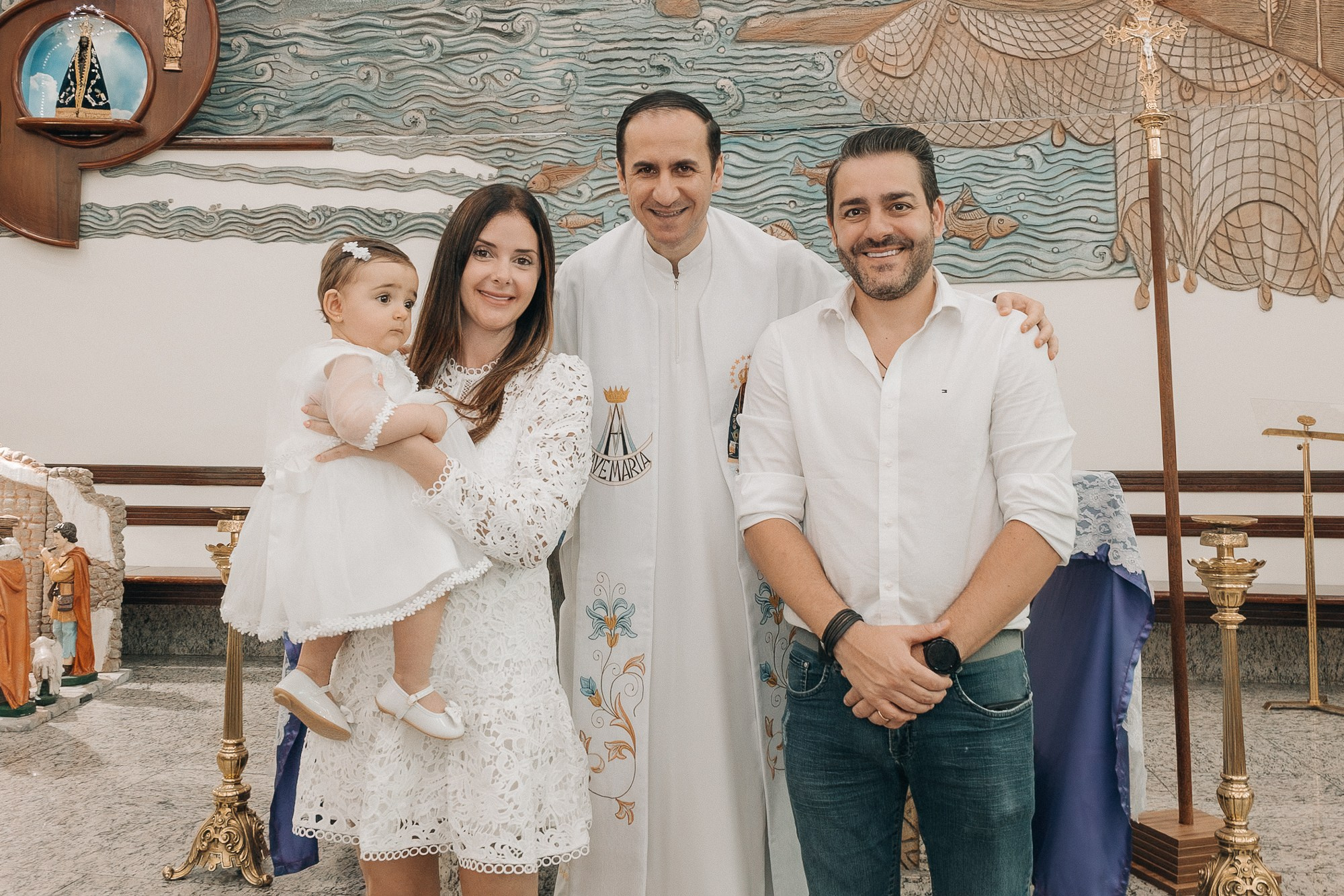 Batizado Marcela e Luna. Mareh Audiovisual