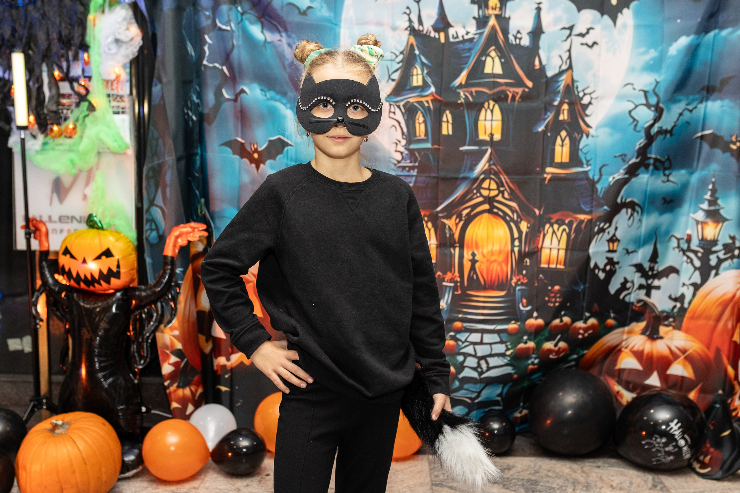 Leo dance studio Helloween 2025. Семейный и детский фотограф в Варшаве Мила Бобровская