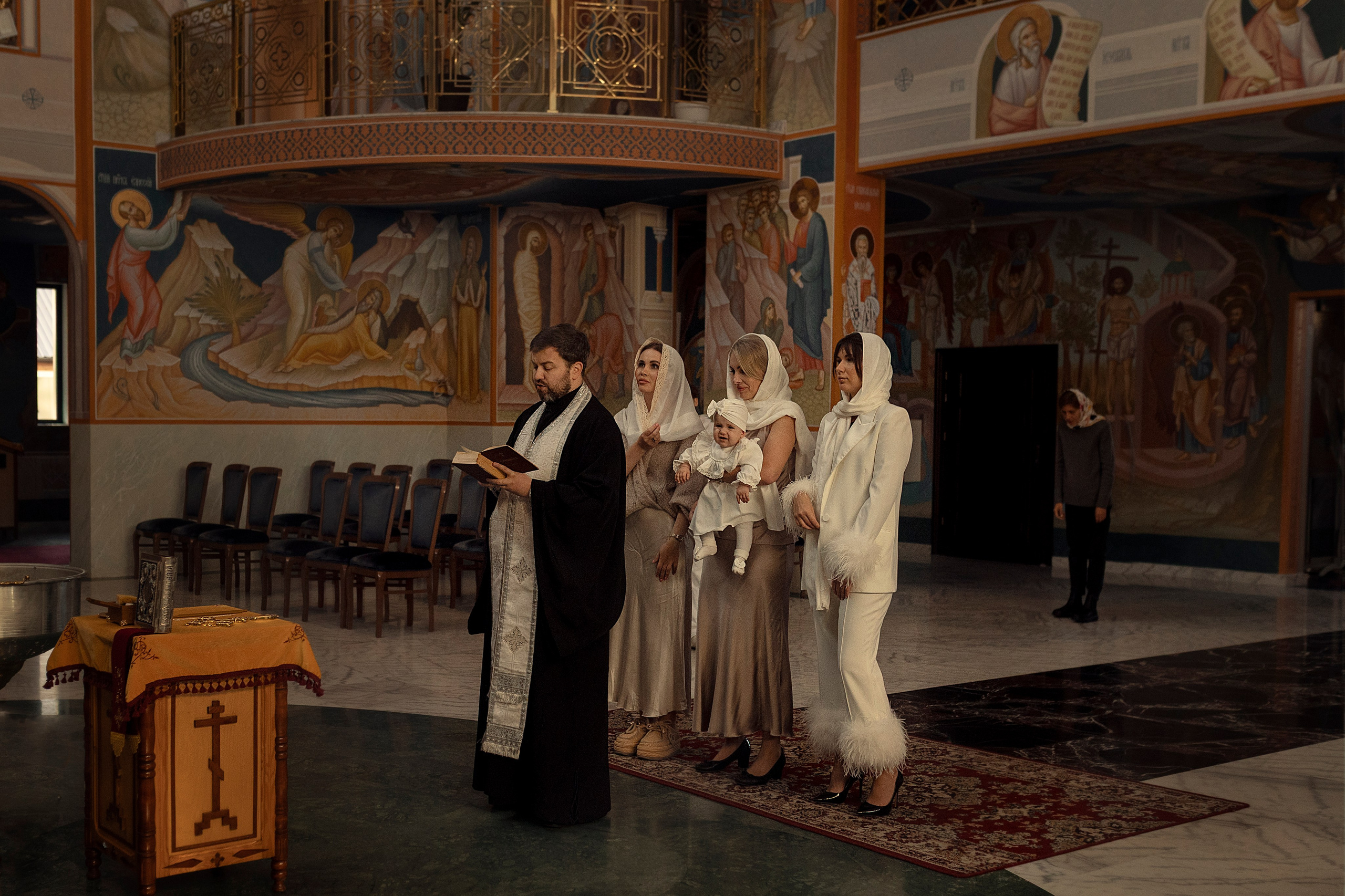 Крещение. Семейный и детский фотограф в Варшаве Мила Бобровская