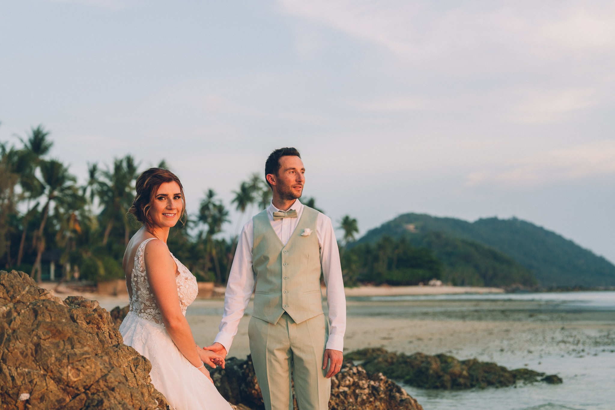 Chloe and Jimmy. Wedding on Koh Samui, Thailand