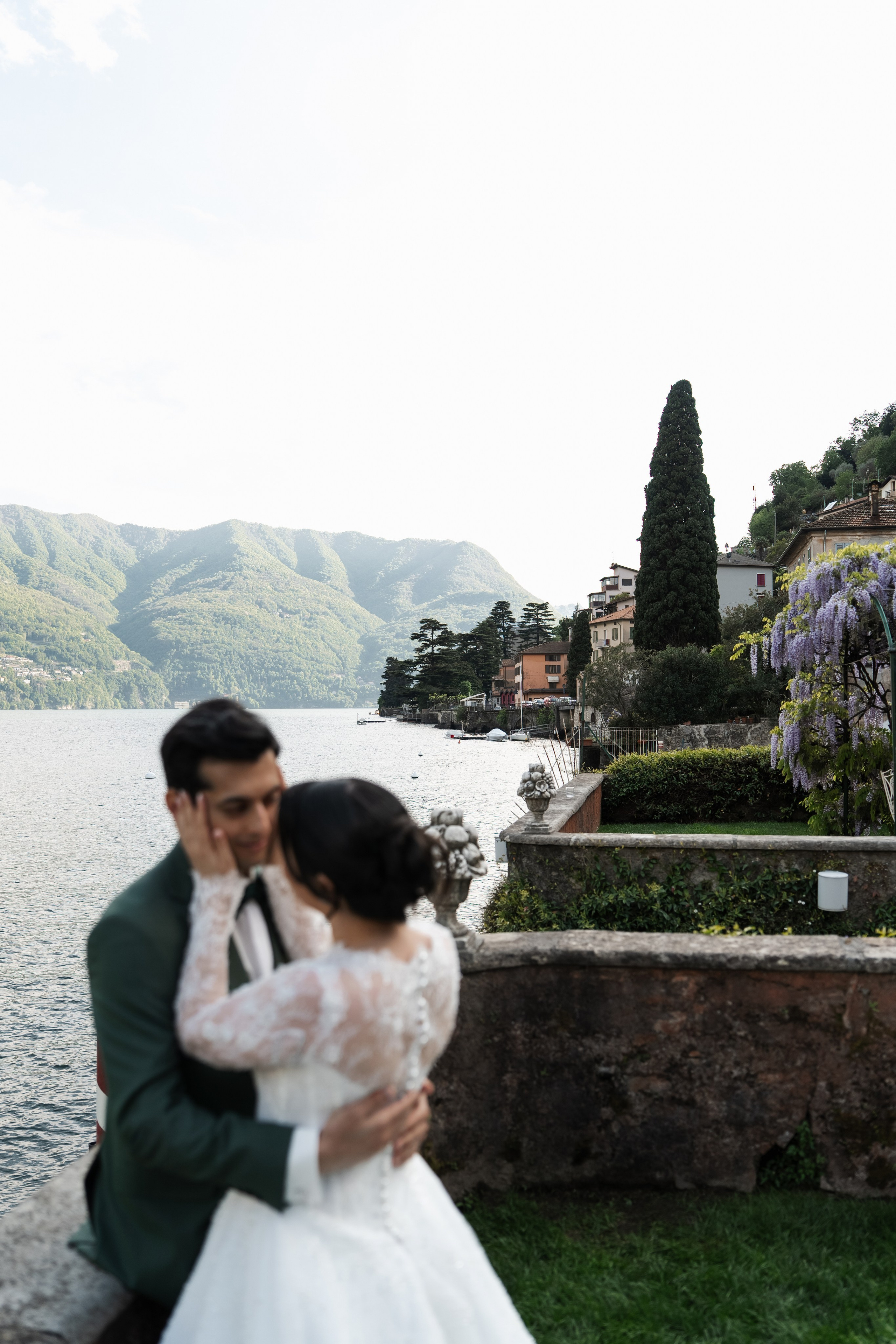 Bryllup i Italia, lake Como