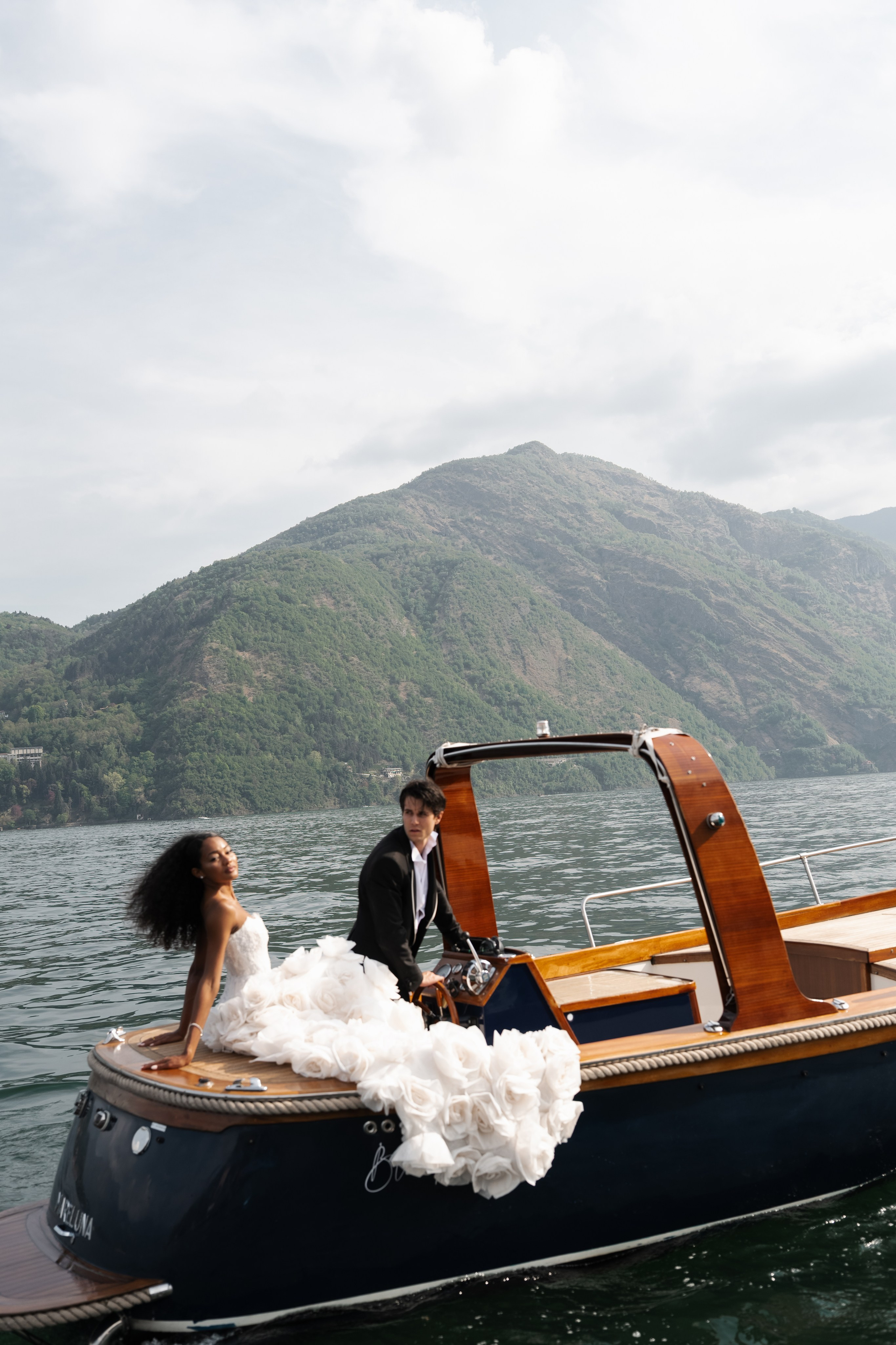 Bryllup i Comosjøen