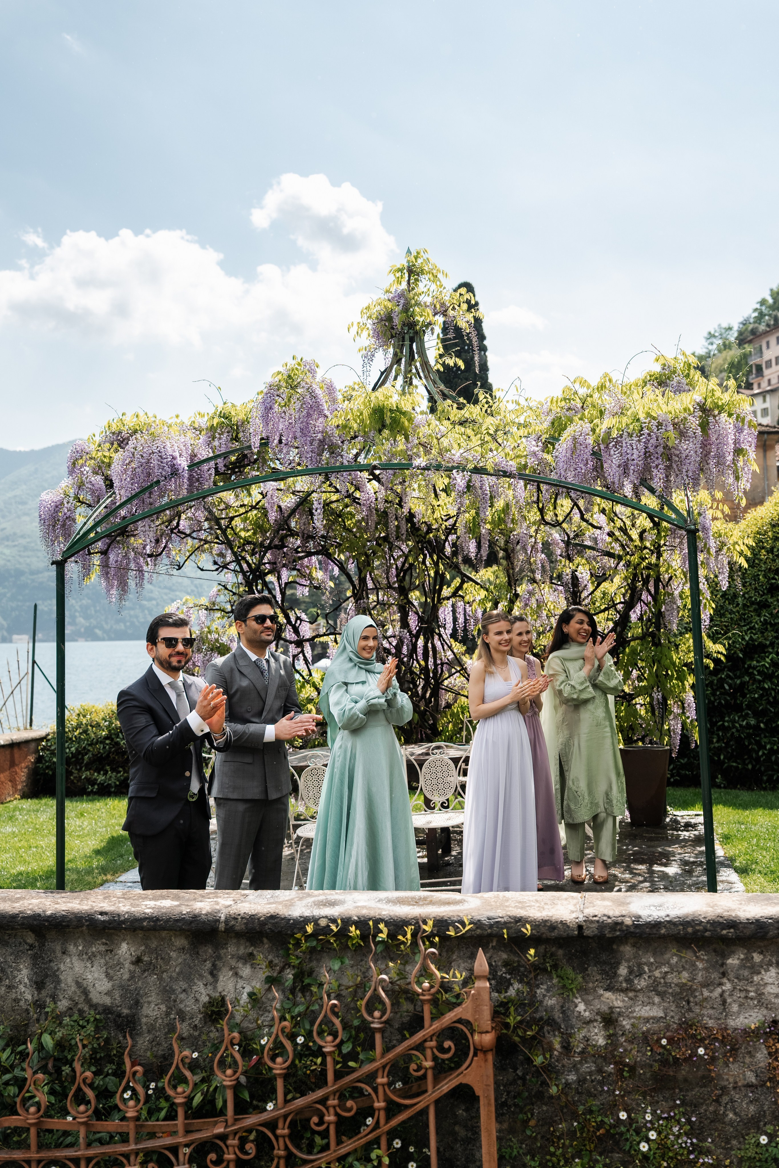 Bryllup i Italia, lake Como