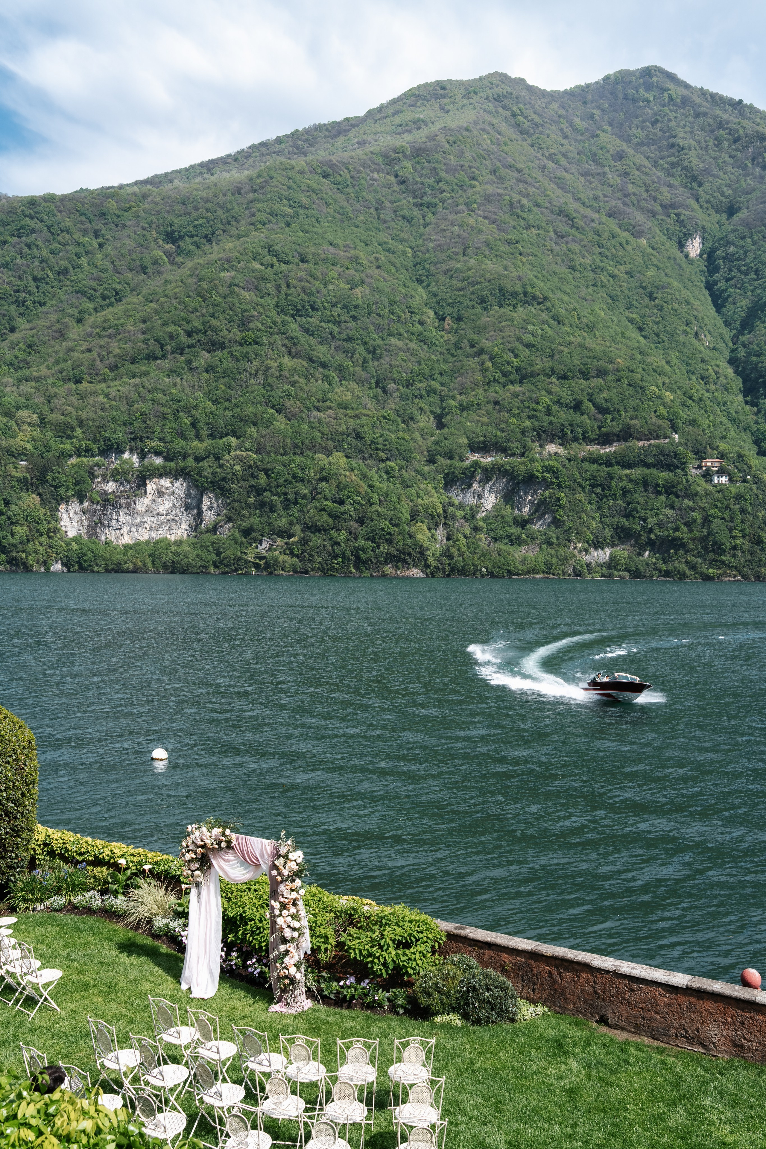Bryllup i Italia, lake Como