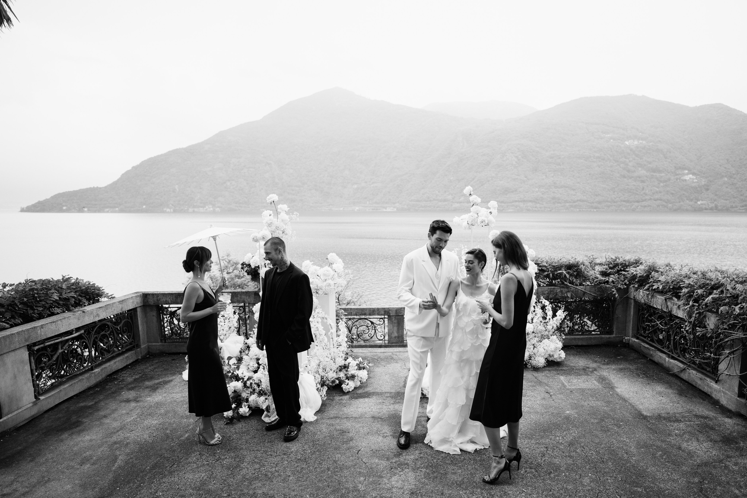 Bryllup i Italia, lake Como