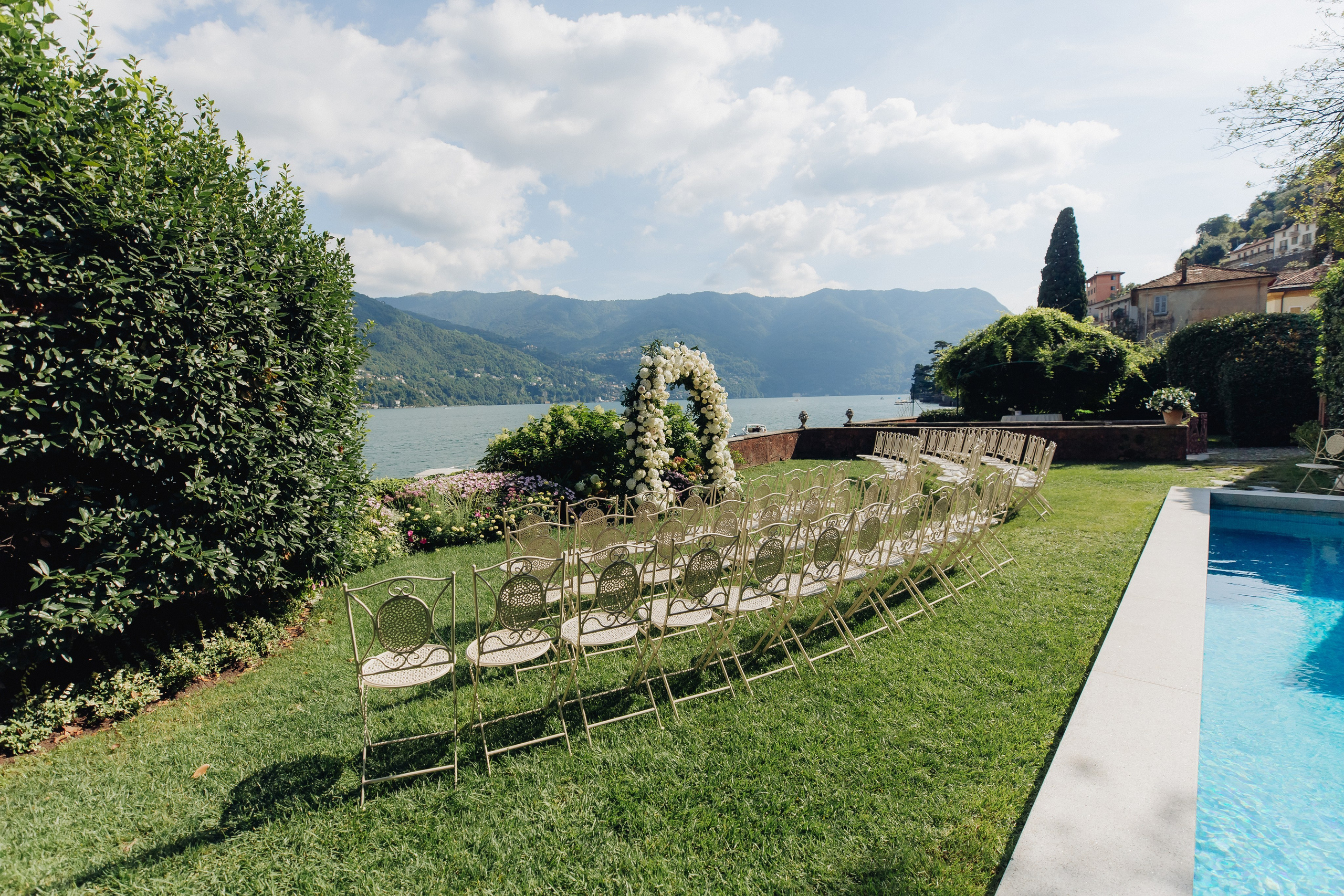 Bryllup i Italia, lake Como