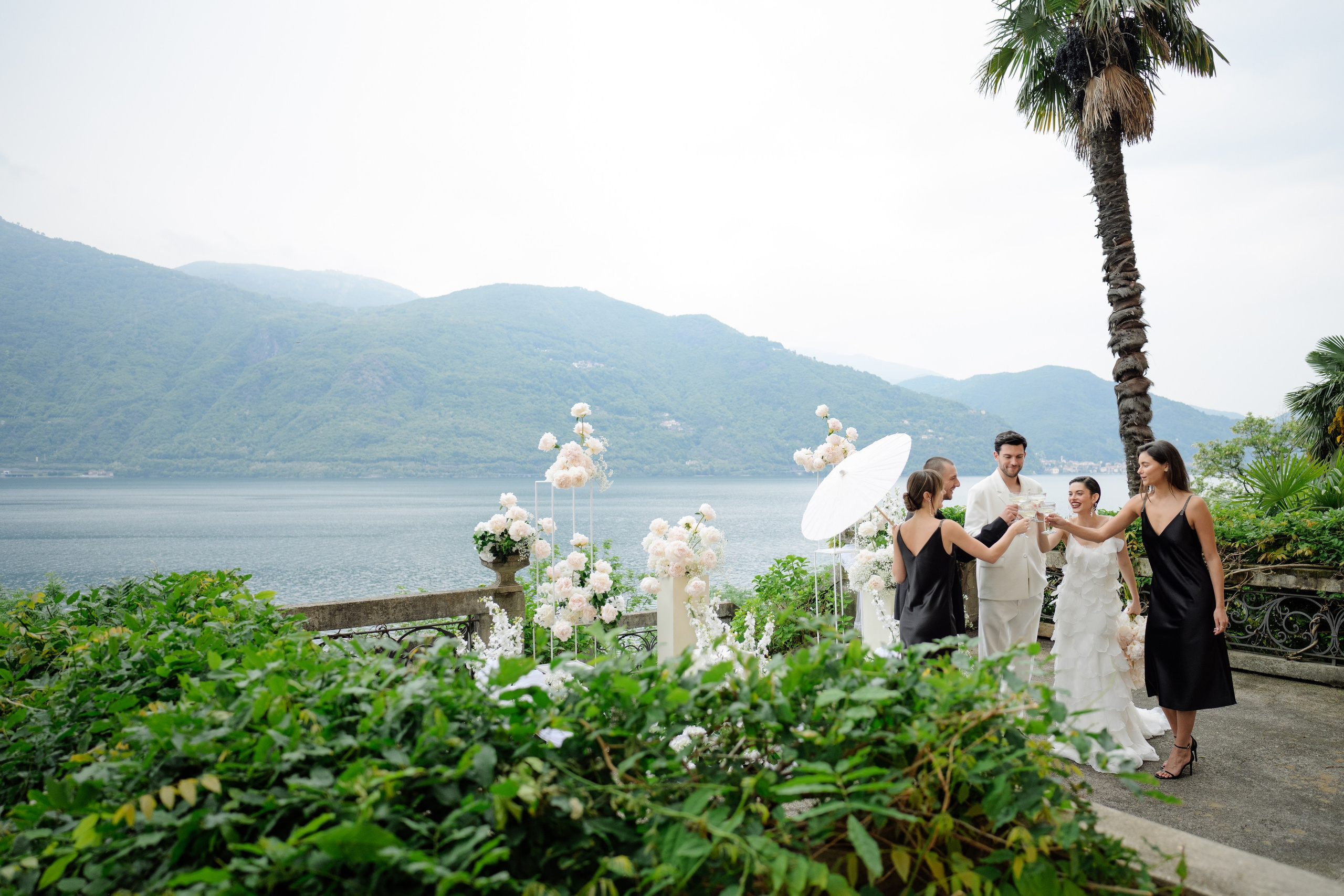 Bryllup i Italia, lake Como