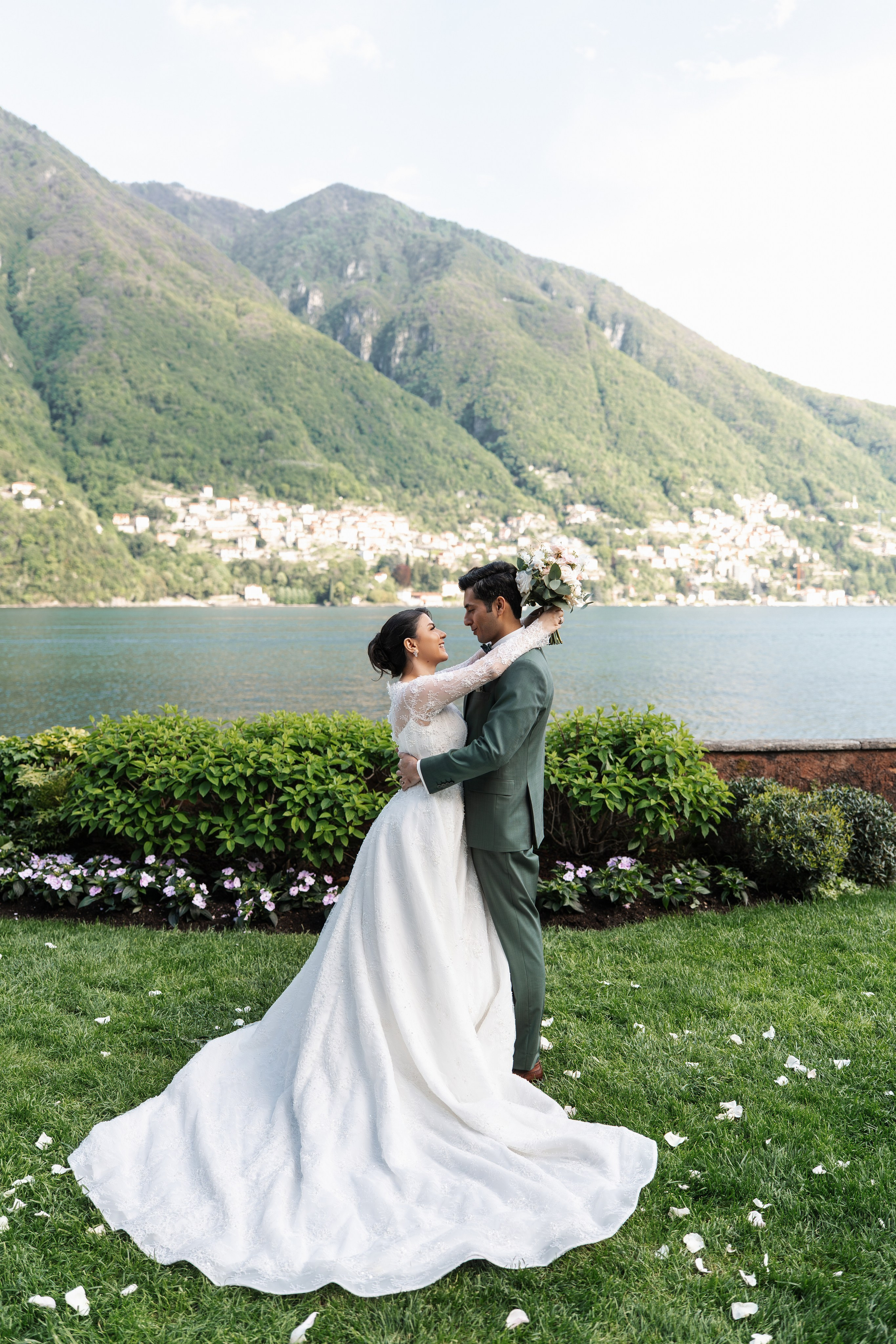 Bryllup i Italia, lake Como