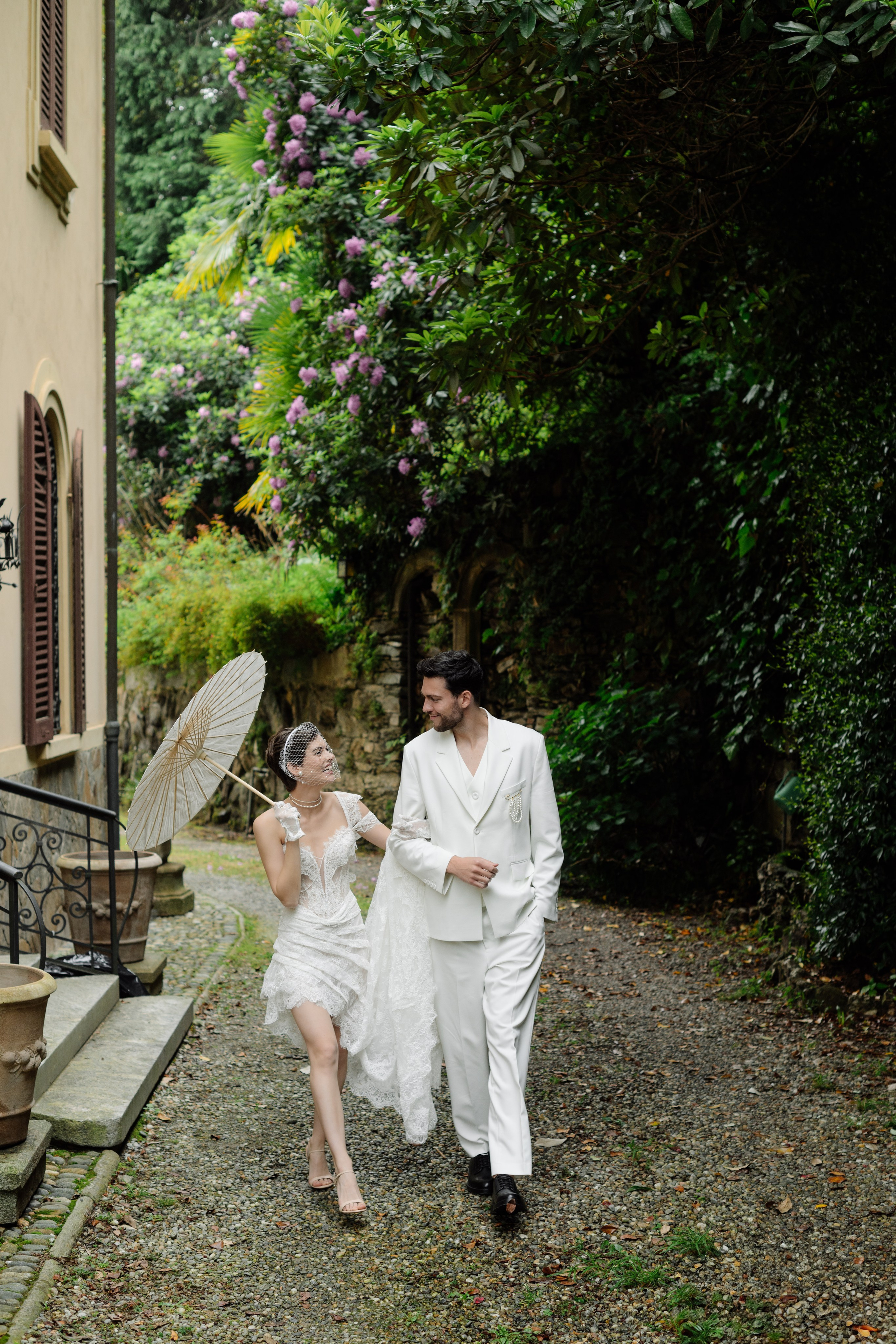Bryllup i Italia, lake Como