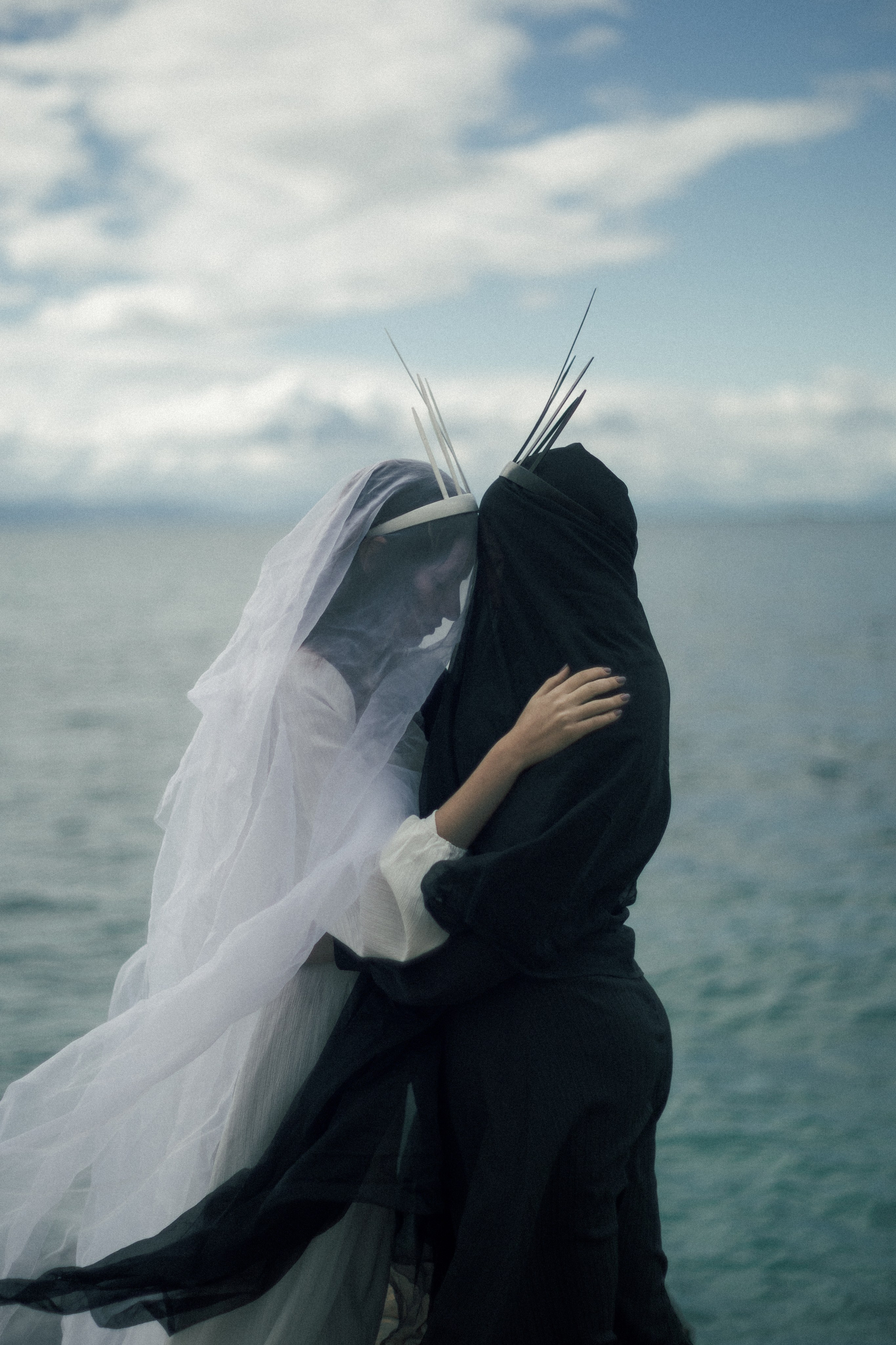 Light and Darkness with Aggeliki and Miriam. Photographer in Greece Kristina