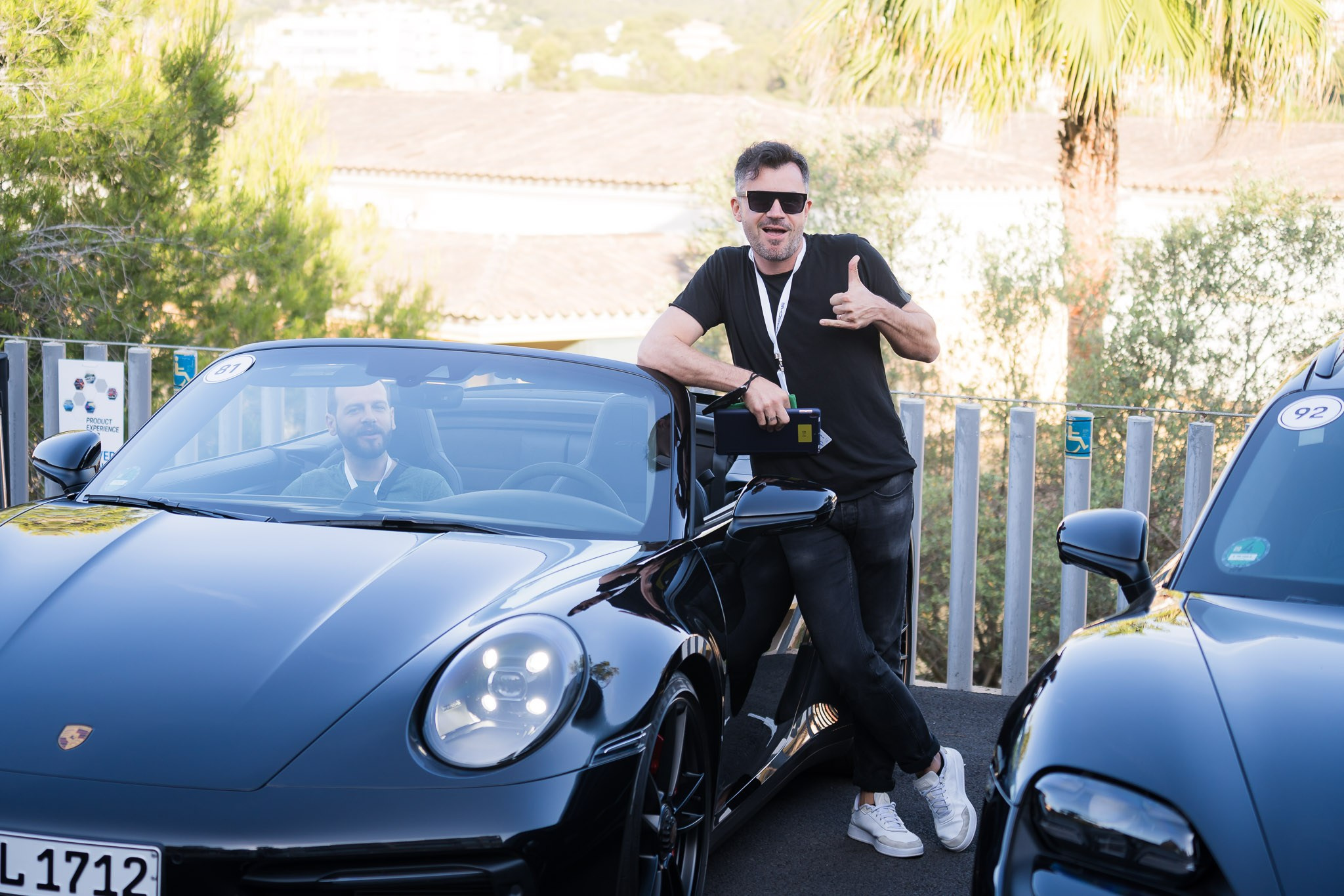 Presentation in Mallorca of Porsche Taycan. Mallorca Wedding, Corporate & Social Photographer